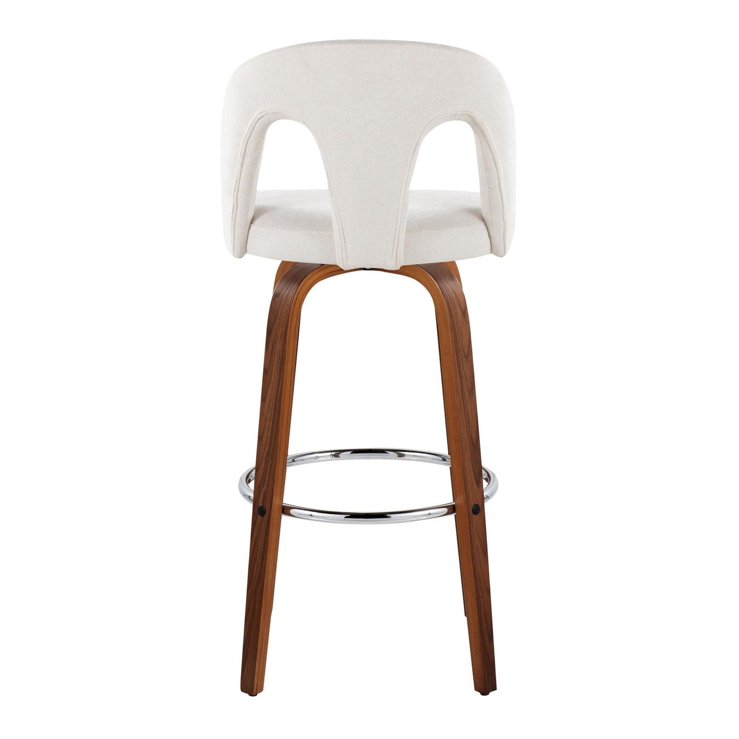 Majestic Office Furniture Upholstered 30" Fixed-Height Barstool - Set of 2