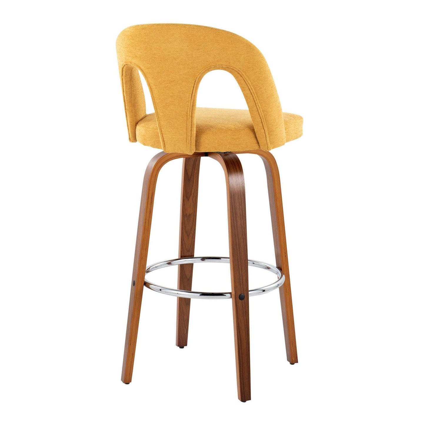Majestic Office Furniture Upholstered 30" Fixed-Height Barstool - Set of 2
