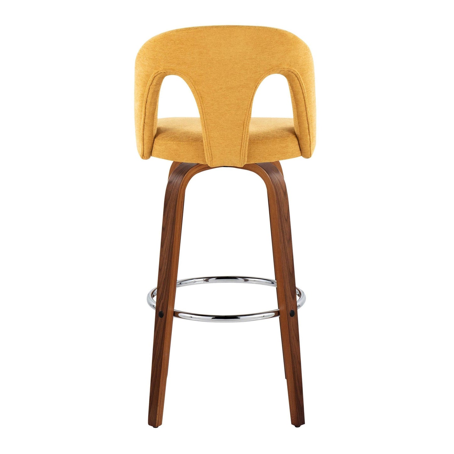 Majestic Office Furniture Upholstered 30" Fixed-Height Barstool - Set of 2
