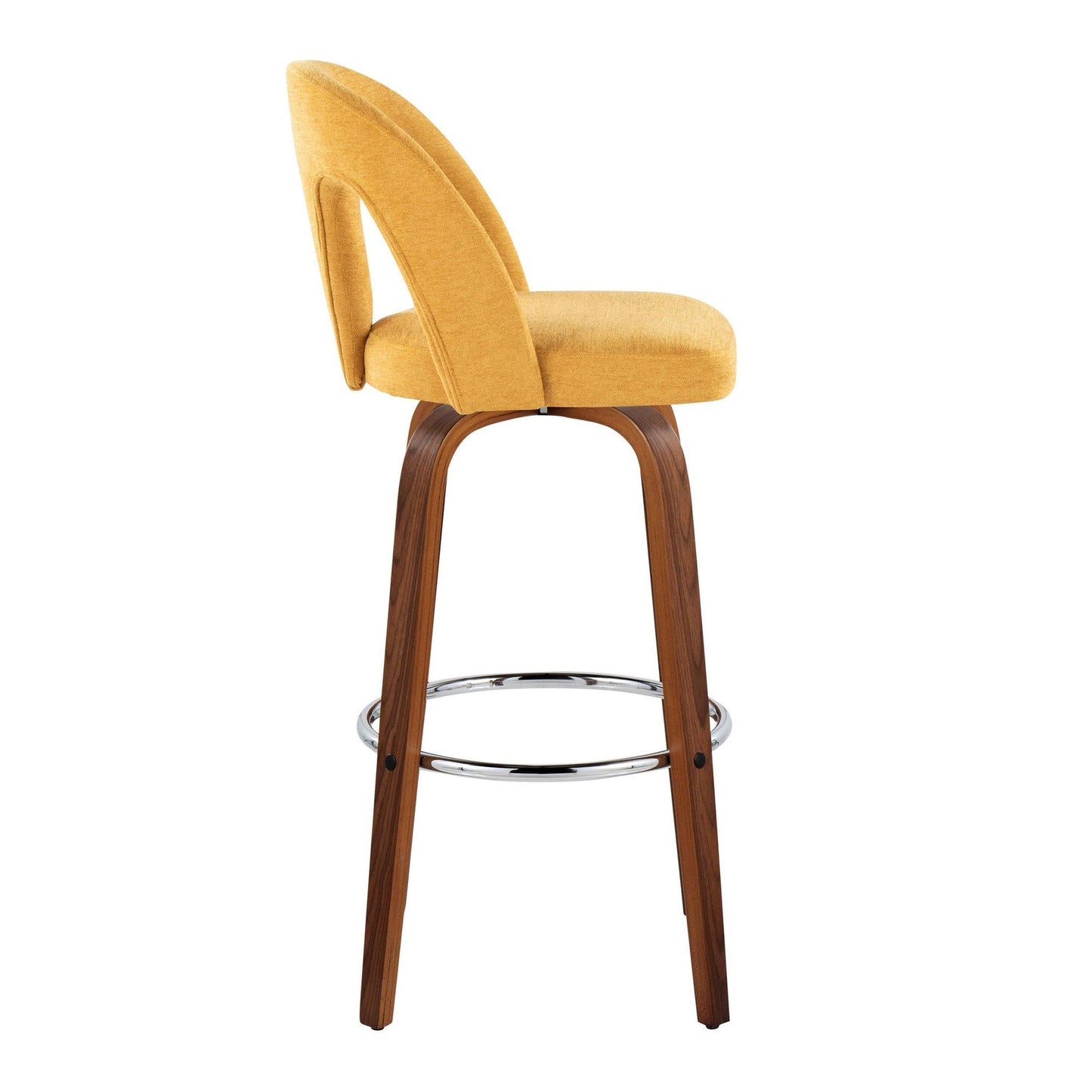 Majestic Office Furniture Upholstered 30" Fixed-Height Barstool - Set of 2