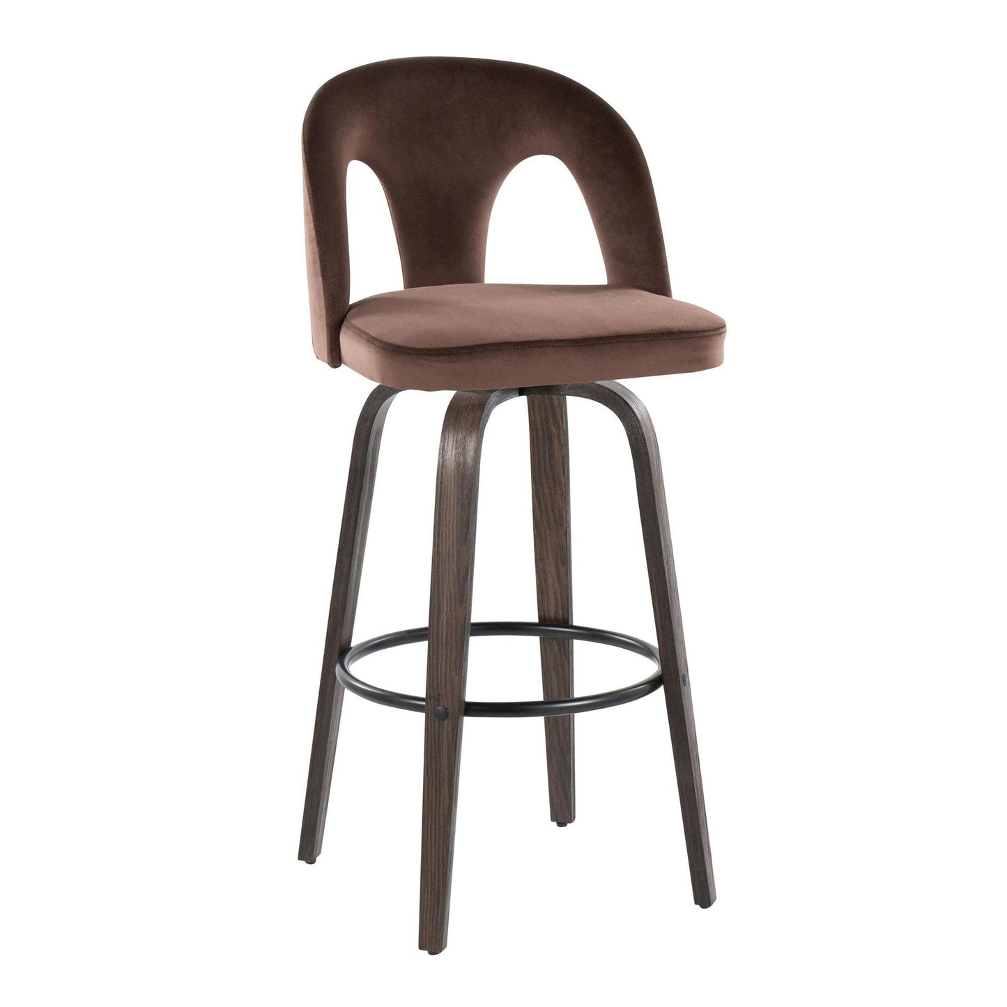 Majestic Office Furniture Upholstered 30" Fixed-Height Barstool - Set of 2