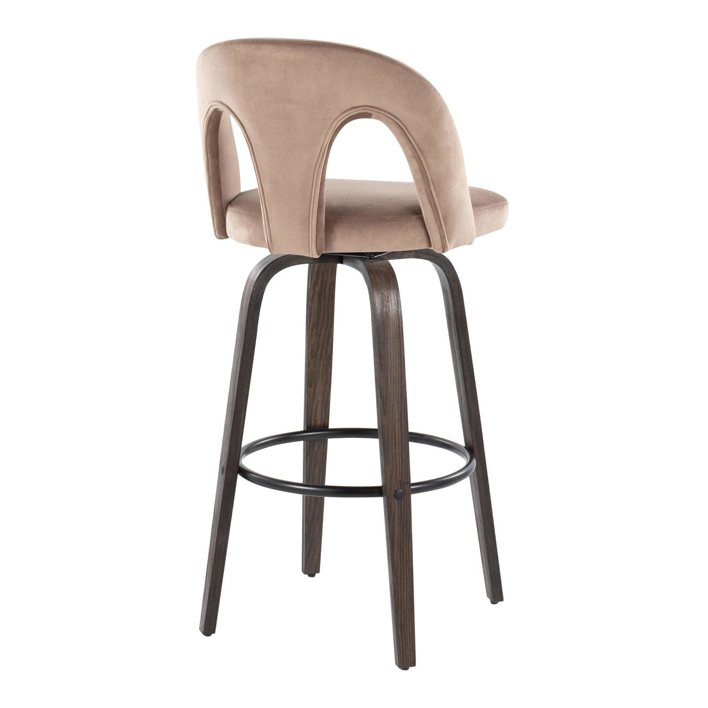 Majestic Office Furniture Upholstered 30" Fixed-Height Barstool - Set of 2