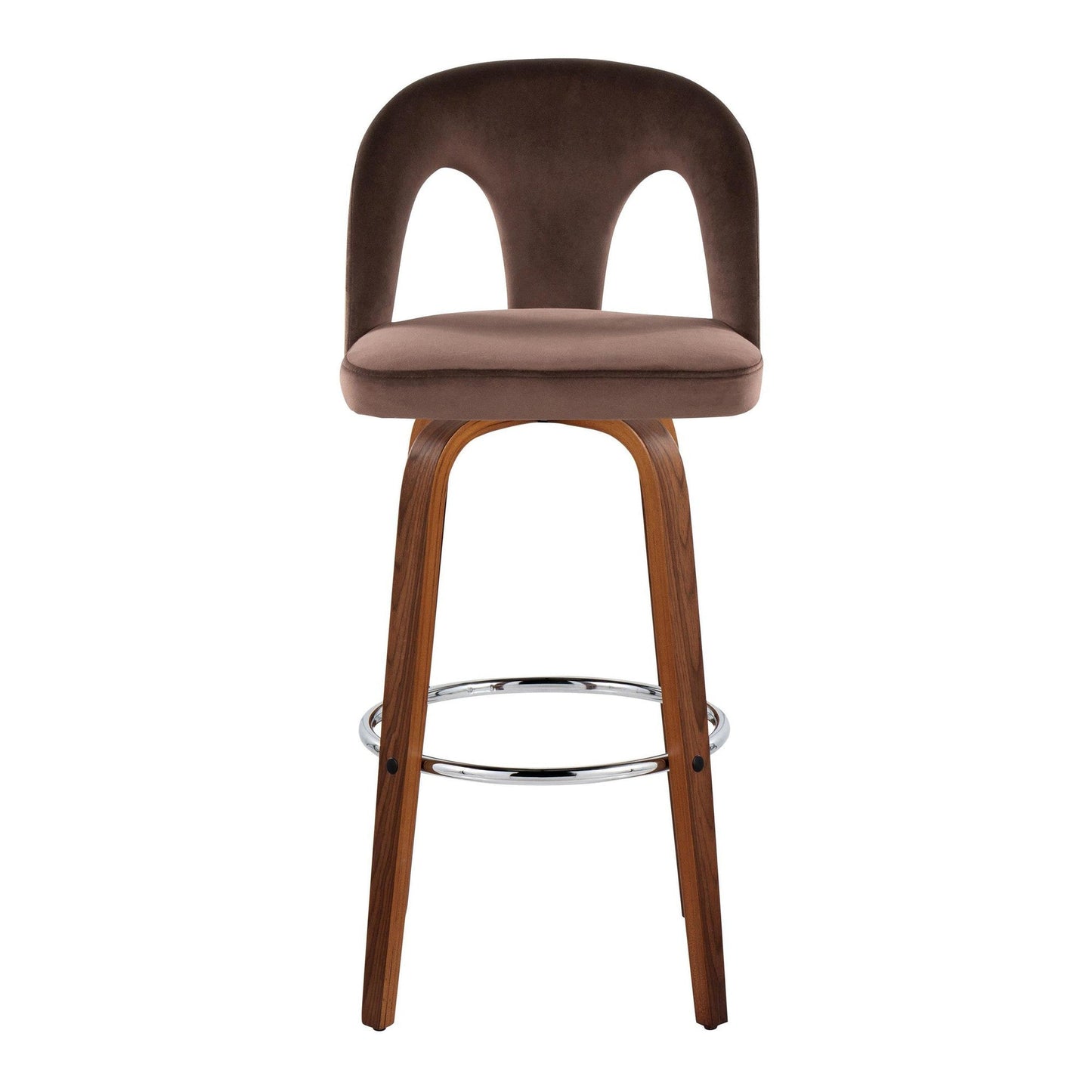 Majestic Office Furniture Upholstered 30" Fixed-Height Barstool - Set of 2