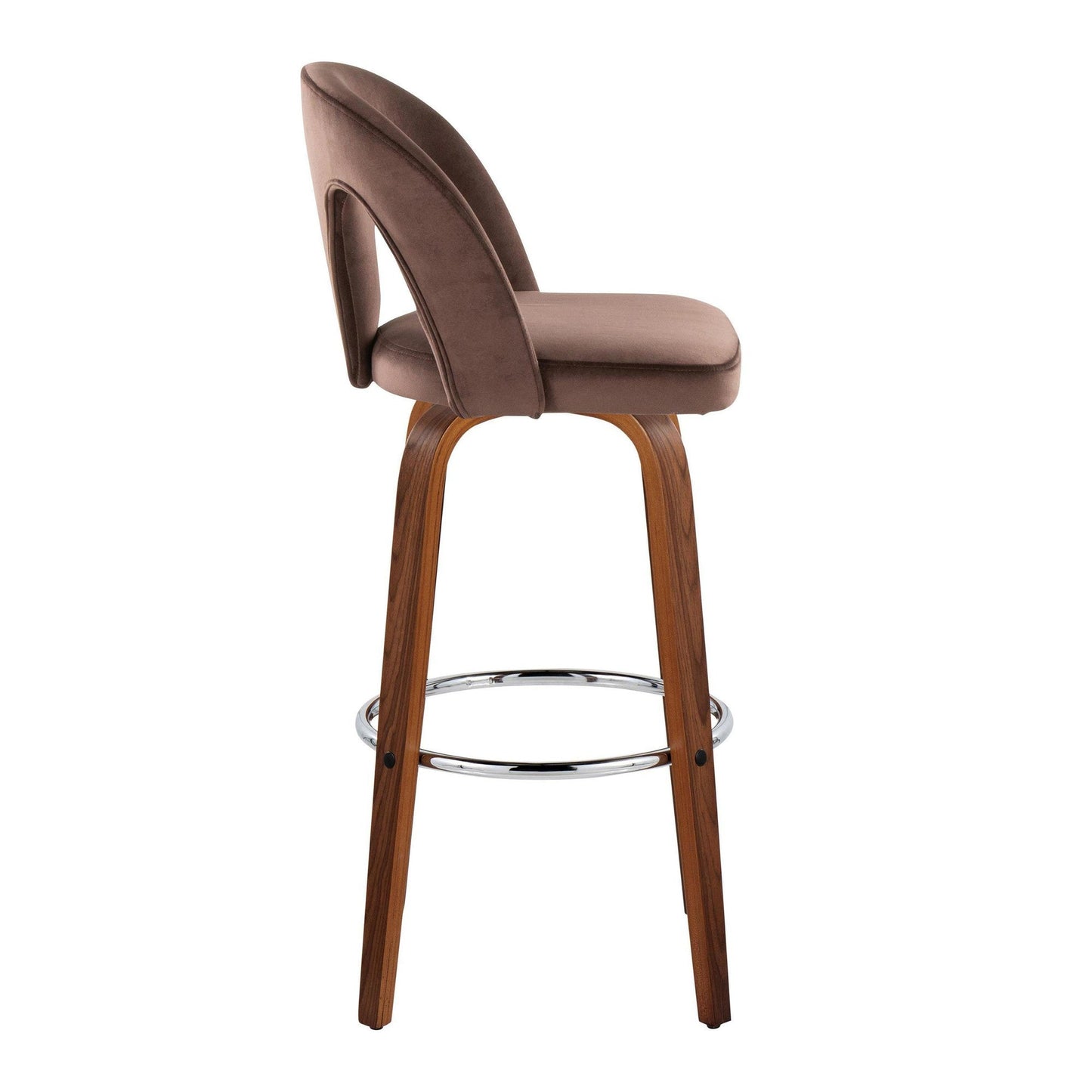 Majestic Office Furniture Upholstered 30" Fixed-Height Barstool - Set of 2