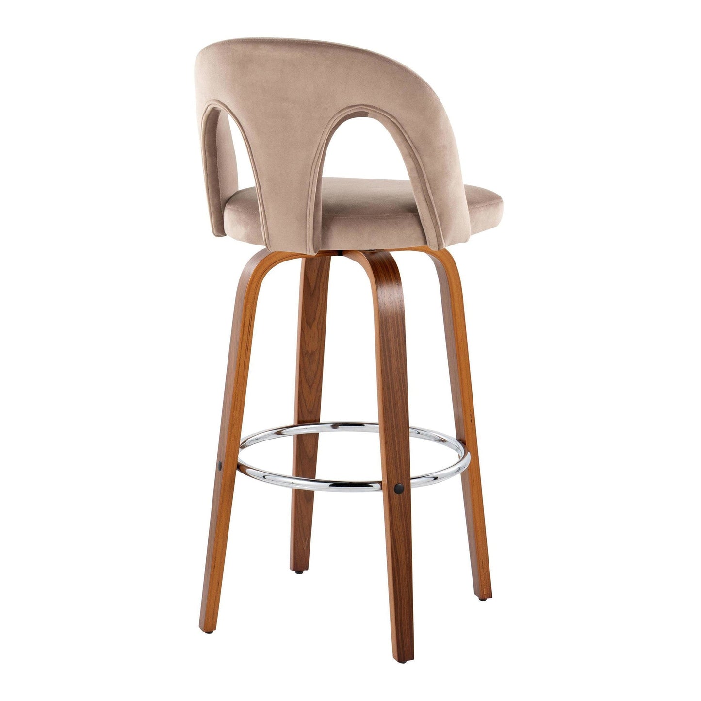 Majestic Office Furniture Upholstered 30" Fixed-Height Barstool - Set of 2