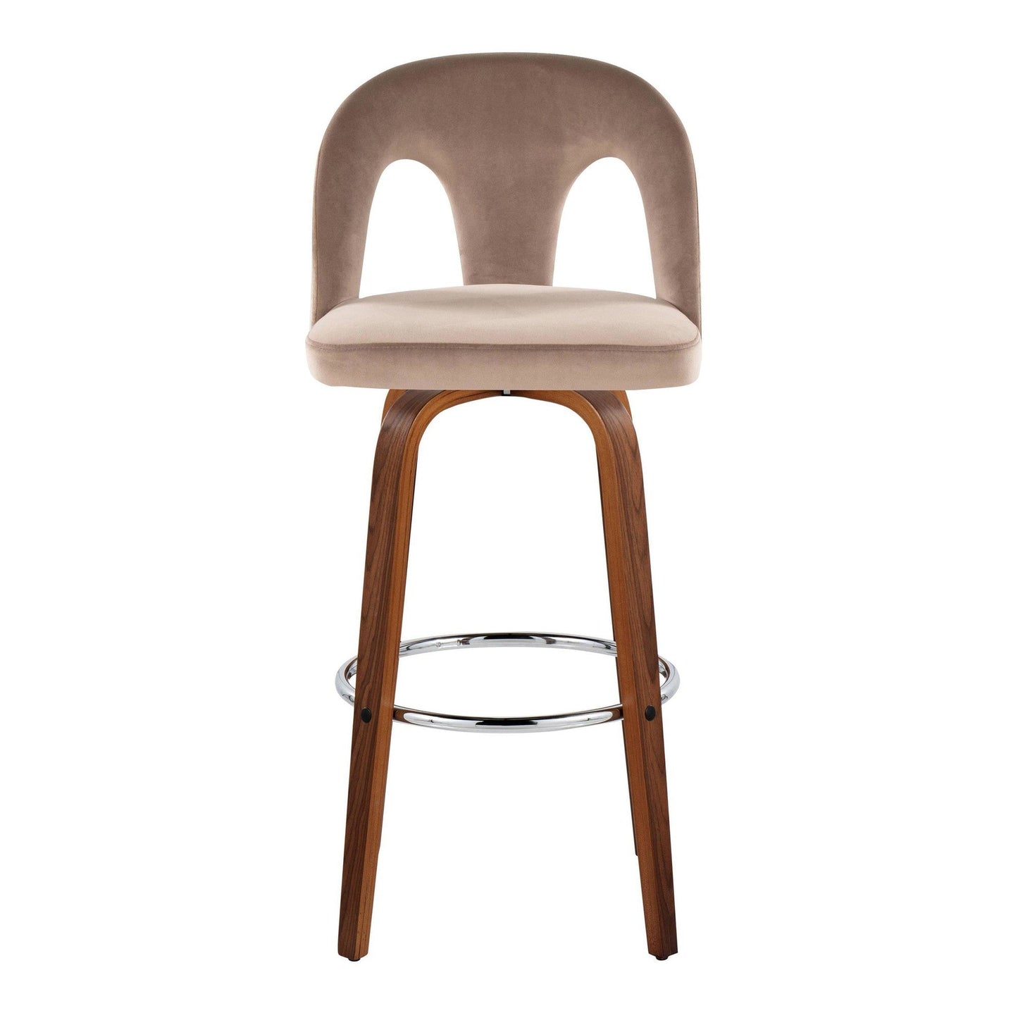 Majestic Office Furniture Upholstered 30" Fixed-Height Barstool - Set of 2