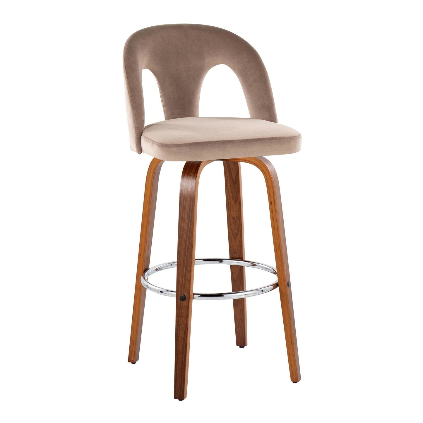 Majestic Office Furniture Upholstered 30" Fixed-Height Barstool - Set of 2