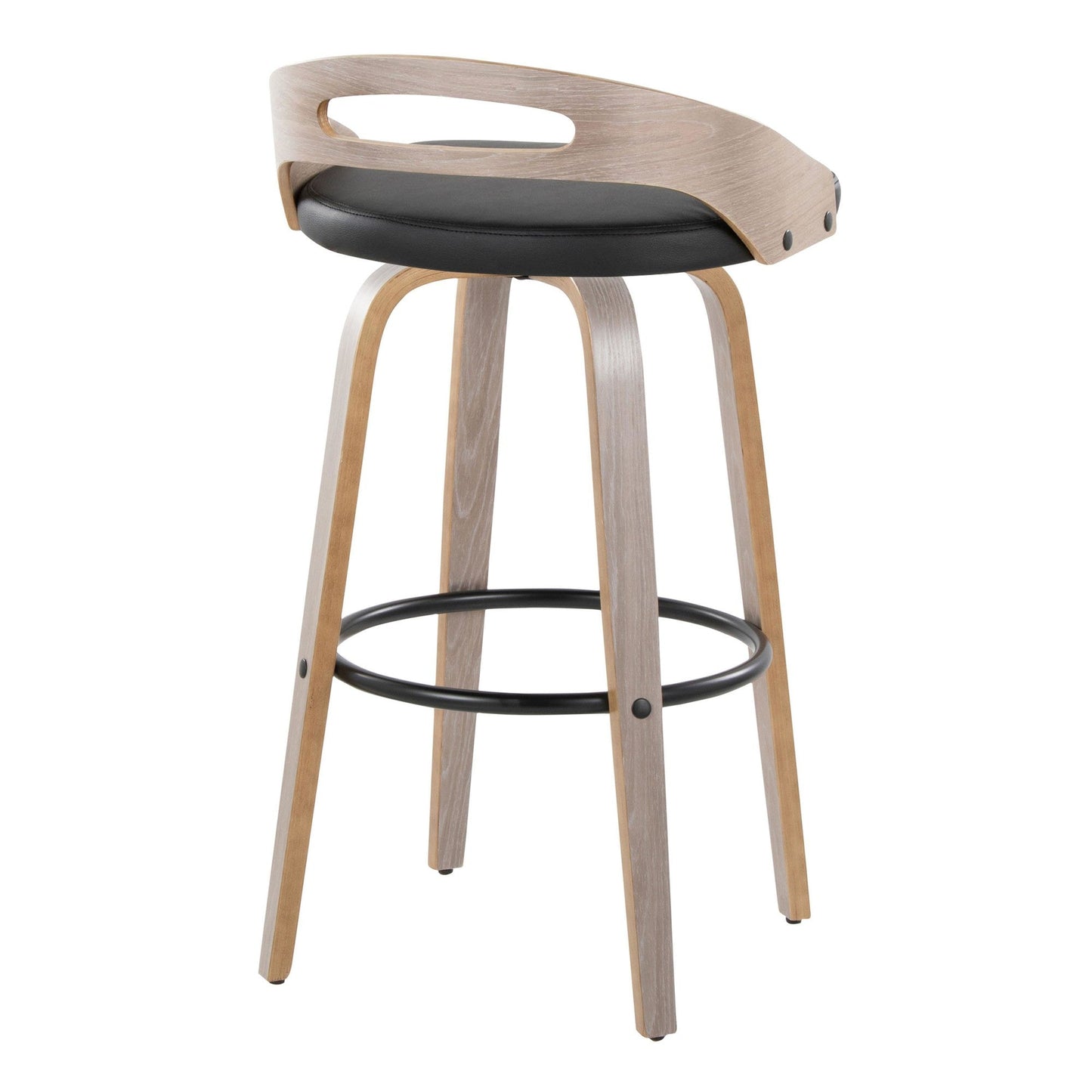 Majestic Office Furniture 30" Fixed-Height Barstool - Set of 2