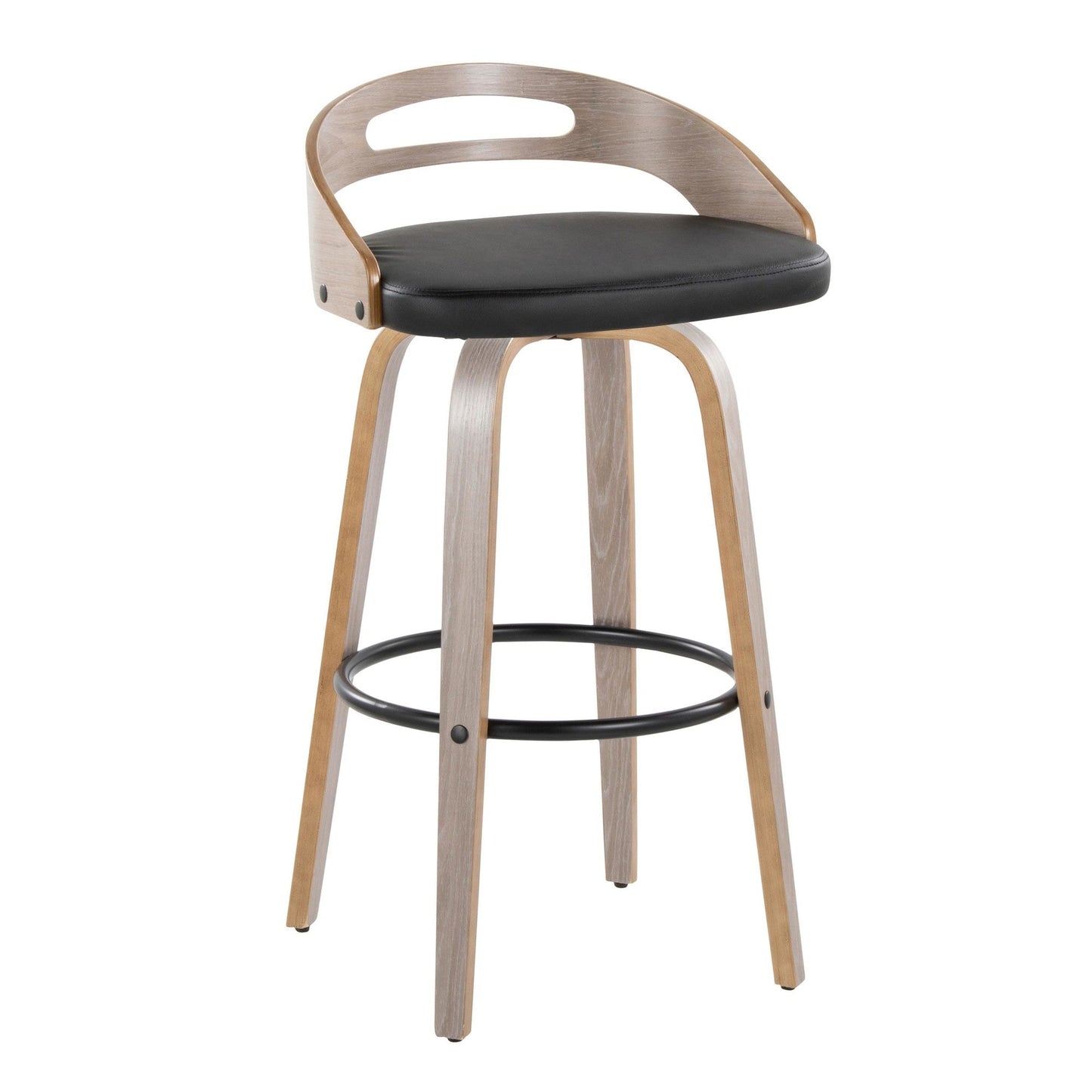 Majestic Office Furniture 30" Fixed-Height Barstool - Set of 2