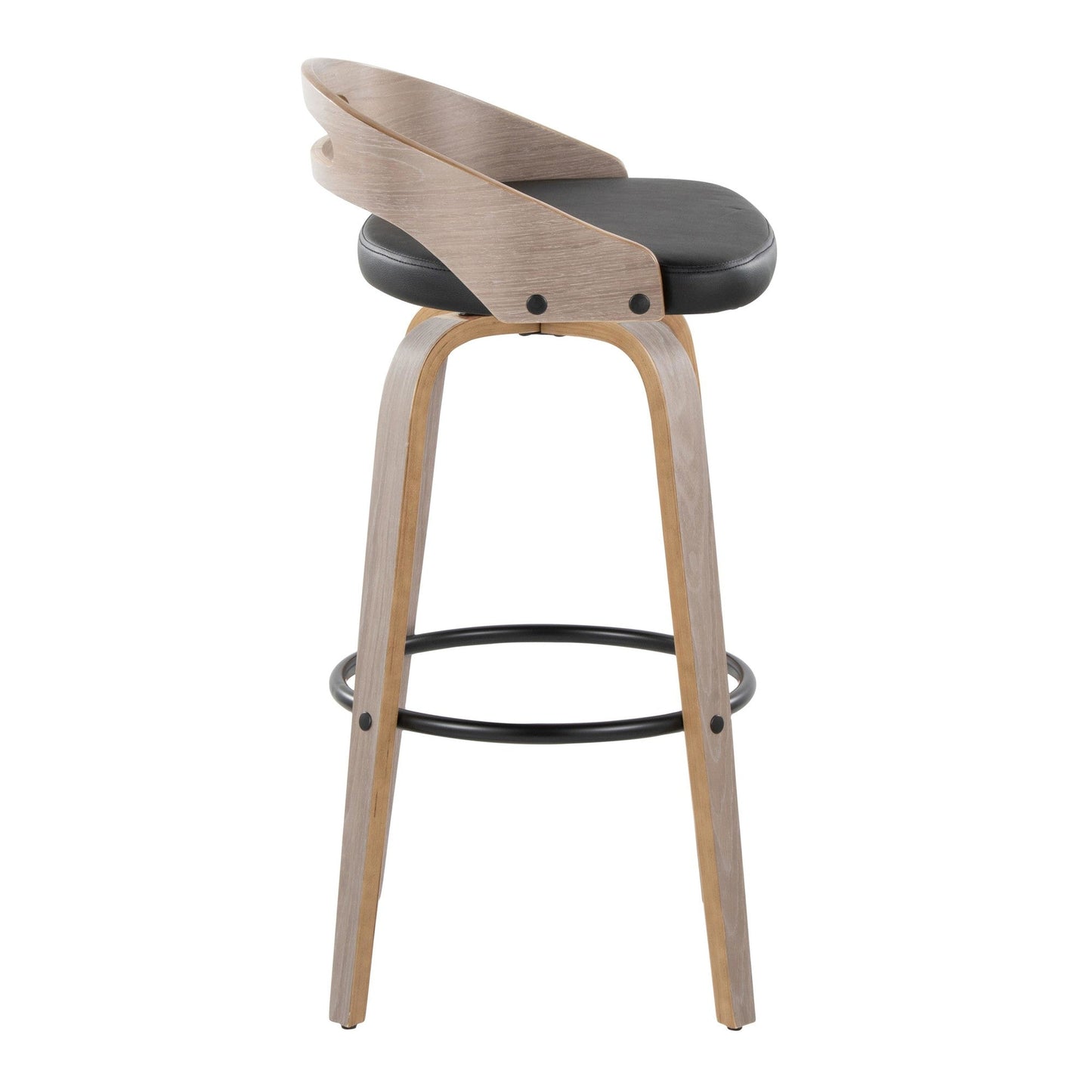 Majestic Office Furniture 30" Fixed-Height Barstool - Set of 2