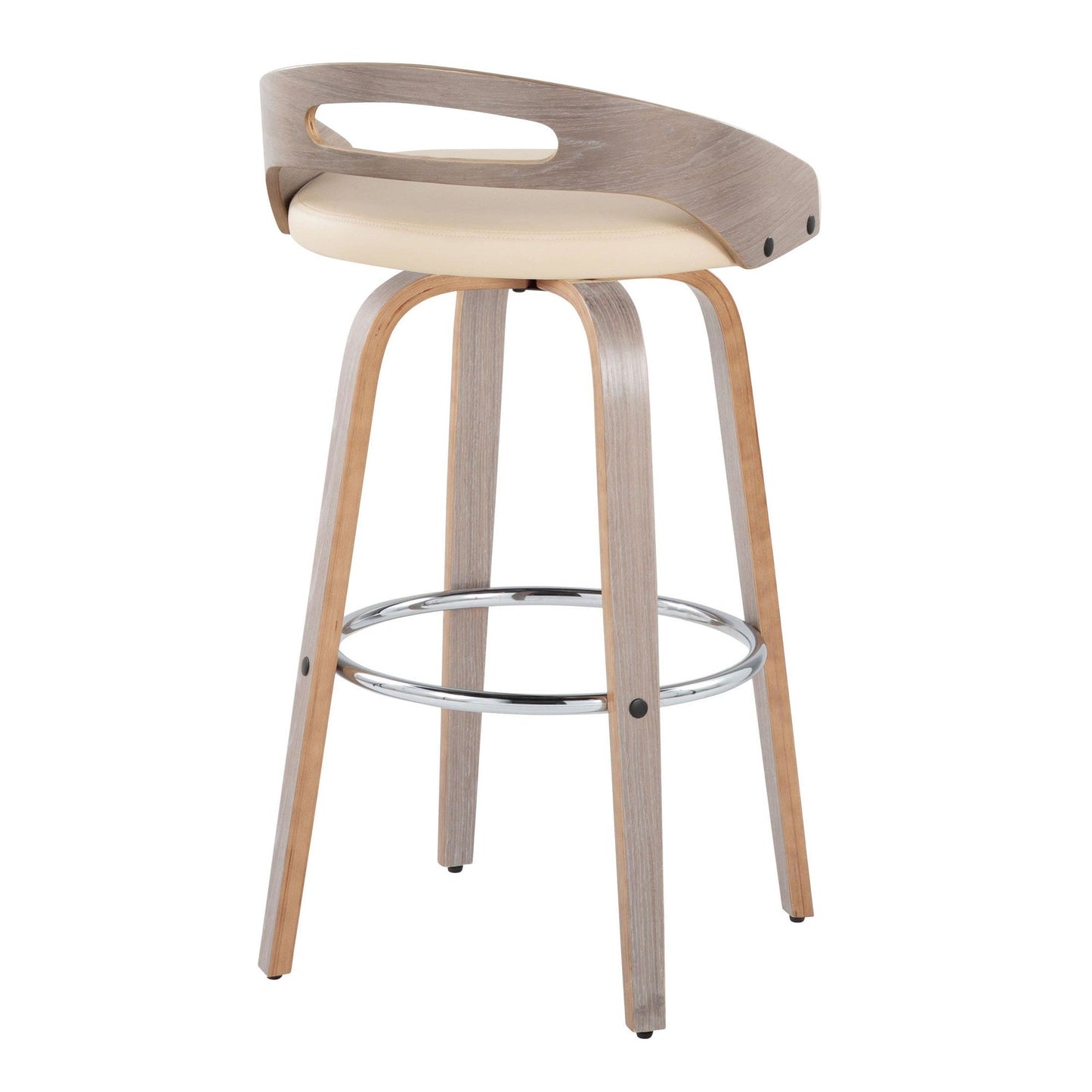 Majestic Office Furniture 30" Fixed-Height Barstool - Set of 2