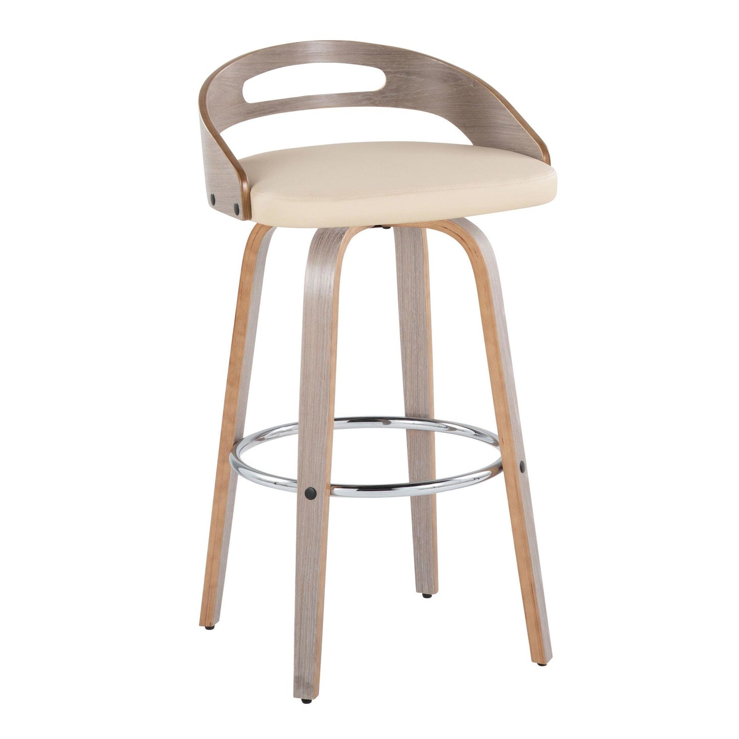 Majestic Office Furniture 30" Fixed-Height Barstool - Set of 2