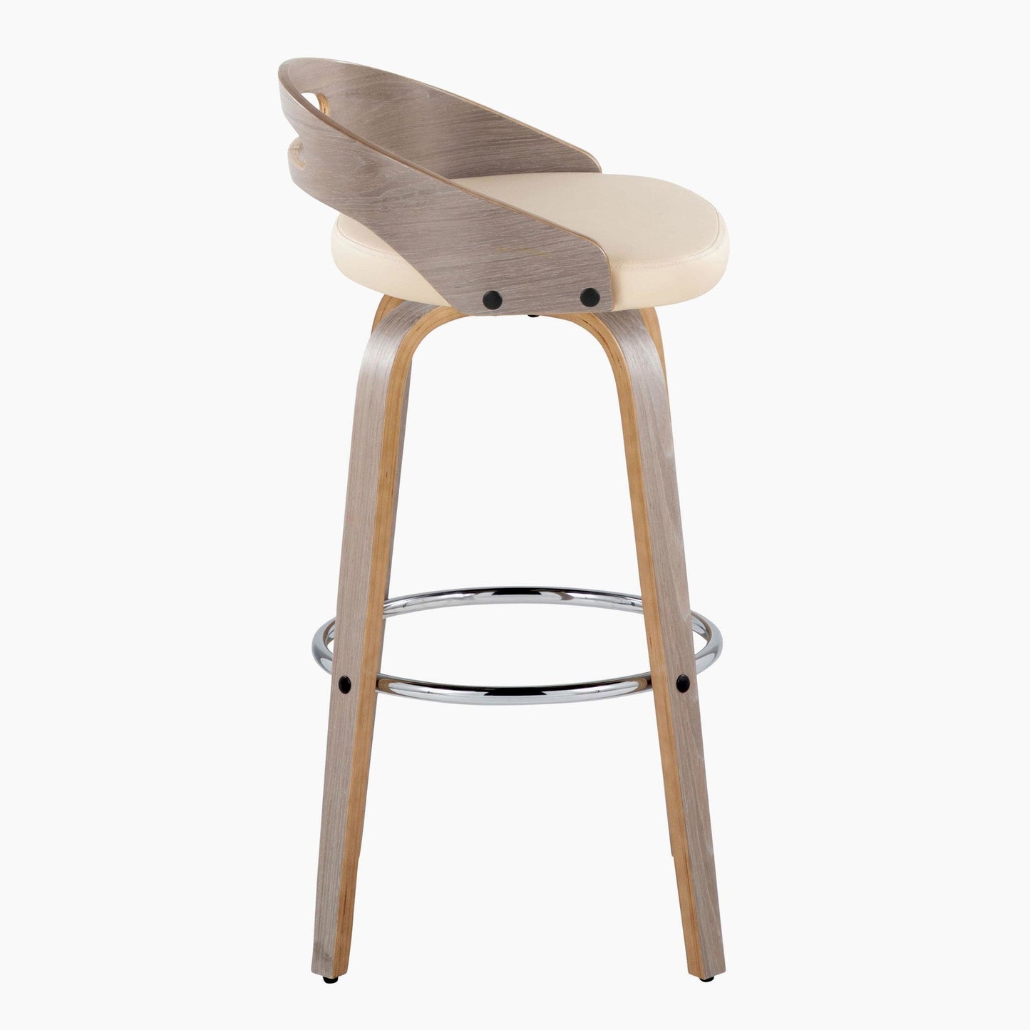 Majestic Office Furniture 30" Fixed-Height Barstool - Set of 2