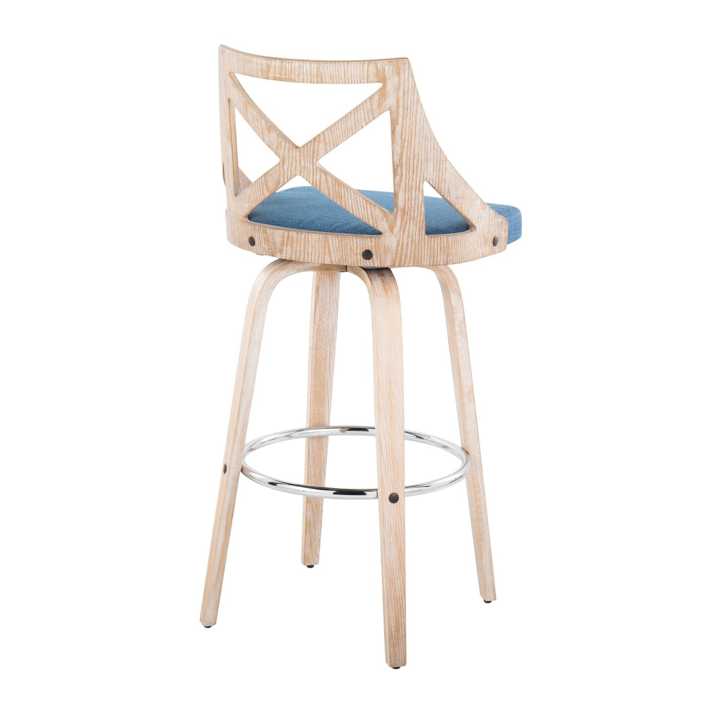Majestic Office Furniture 30" Fixed-Height Barstool - Set of 2