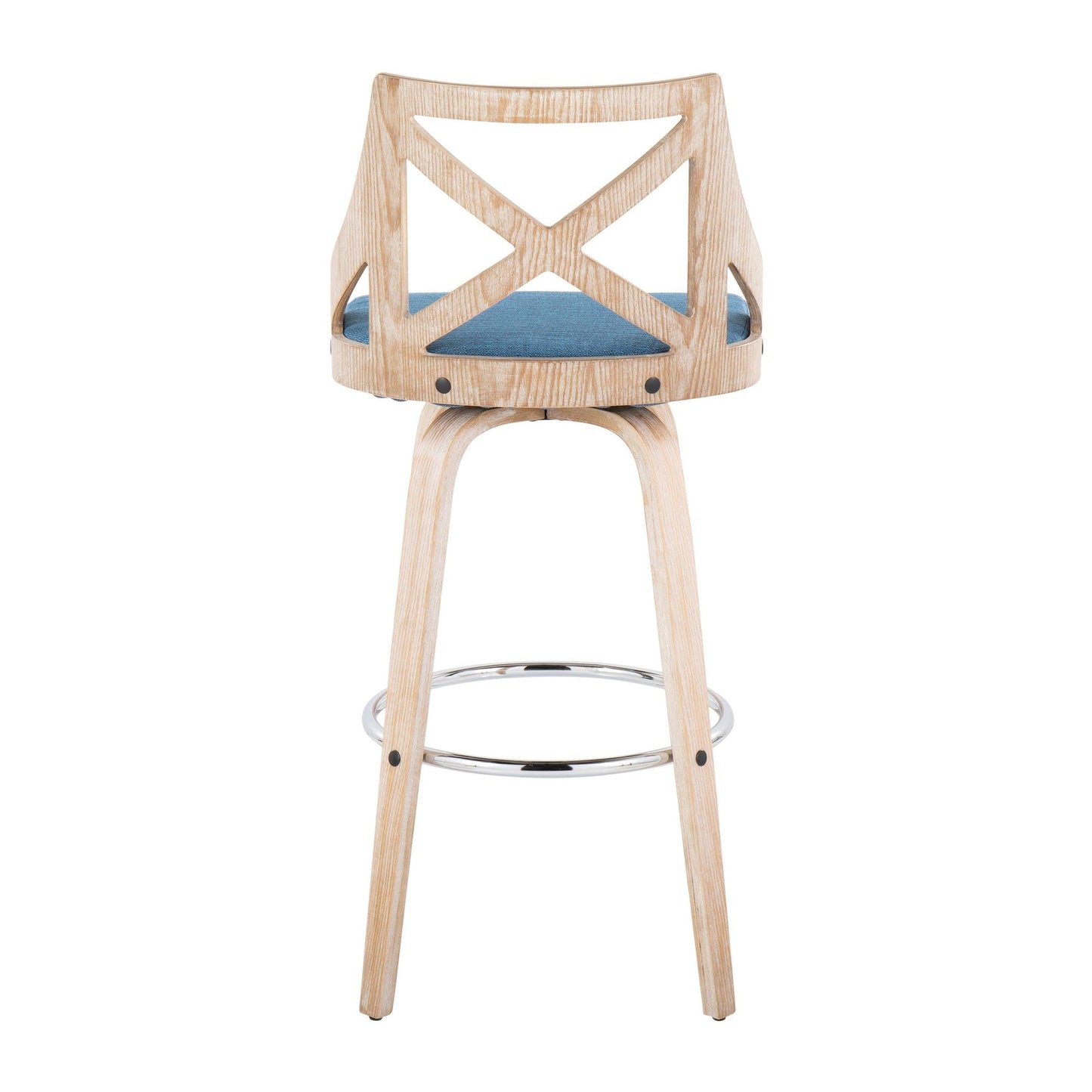 Majestic Office Furniture 30" Fixed-Height Barstool - Set of 2
