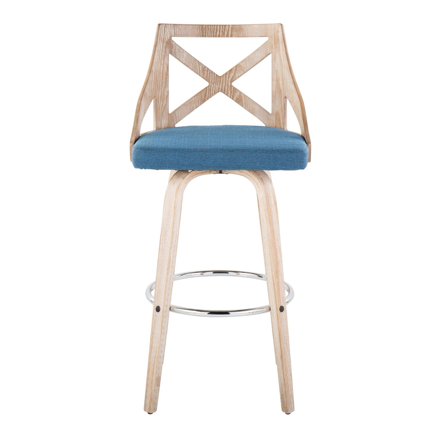Majestic Office Furniture 30" Fixed-Height Barstool - Set of 2