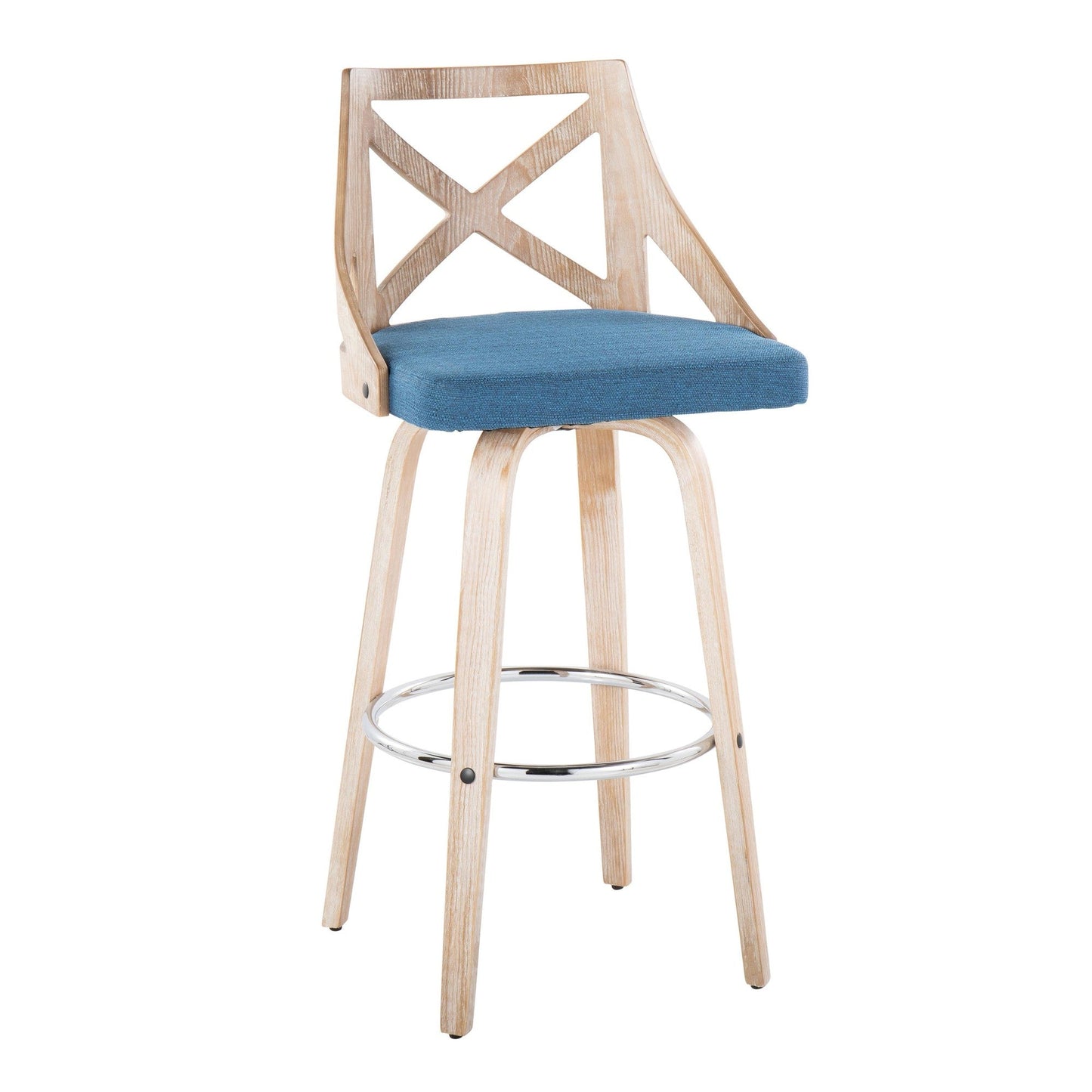 Majestic Office Furniture 30" Fixed-Height Barstool - Set of 2