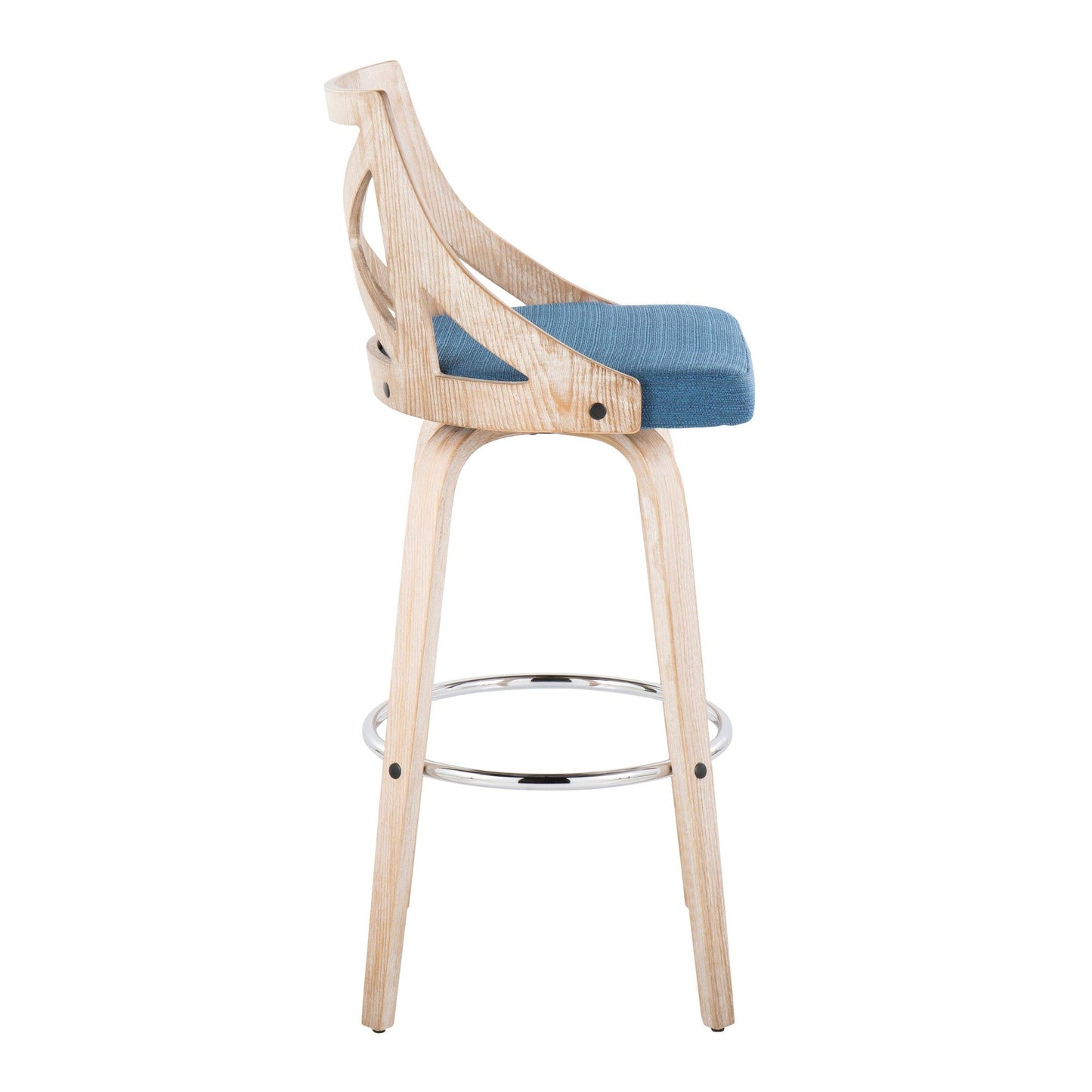 Majestic Office Furniture 30" Fixed-Height Barstool - Set of 2
