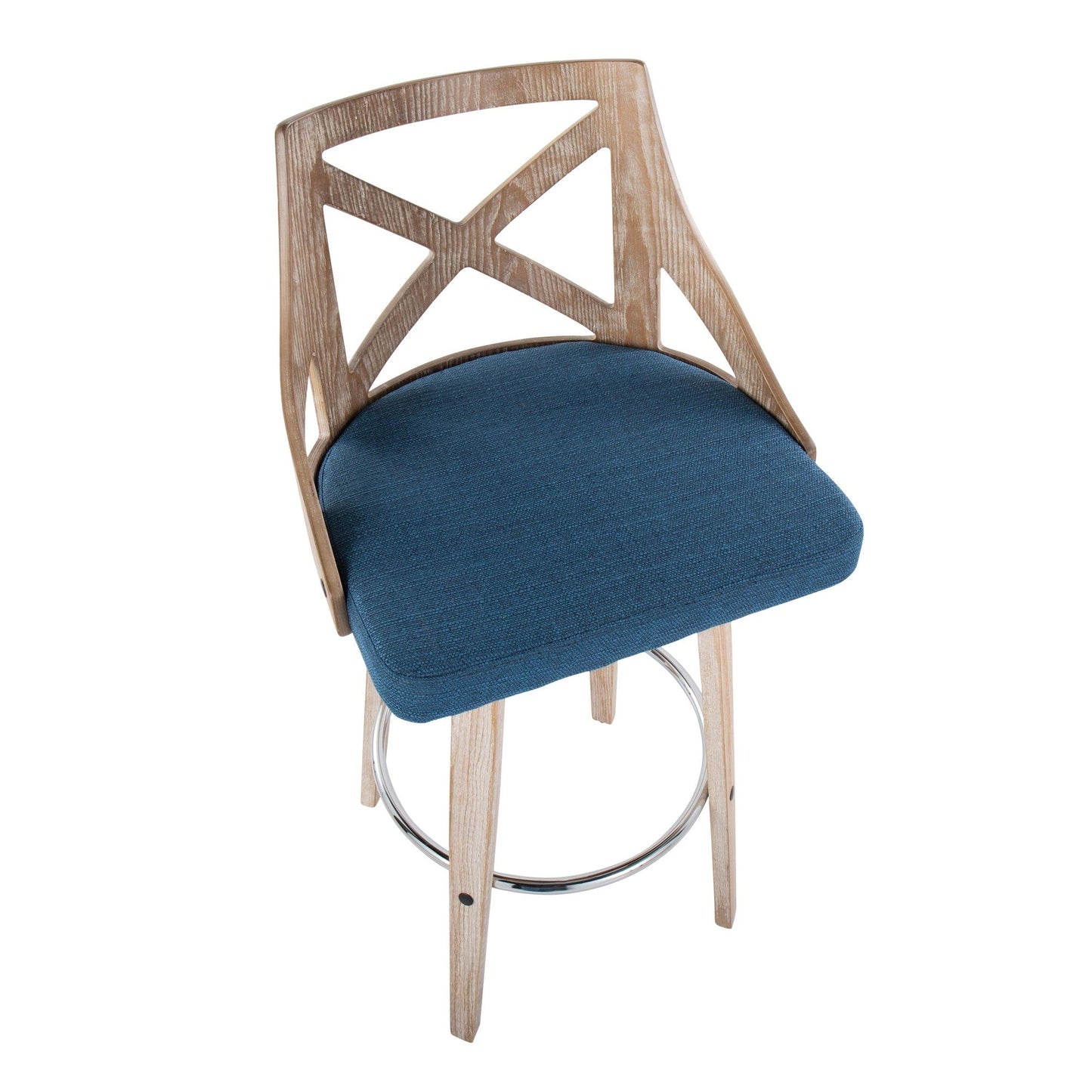 Majestic Office Furniture 30" Fixed-Height Barstool - Set of 2