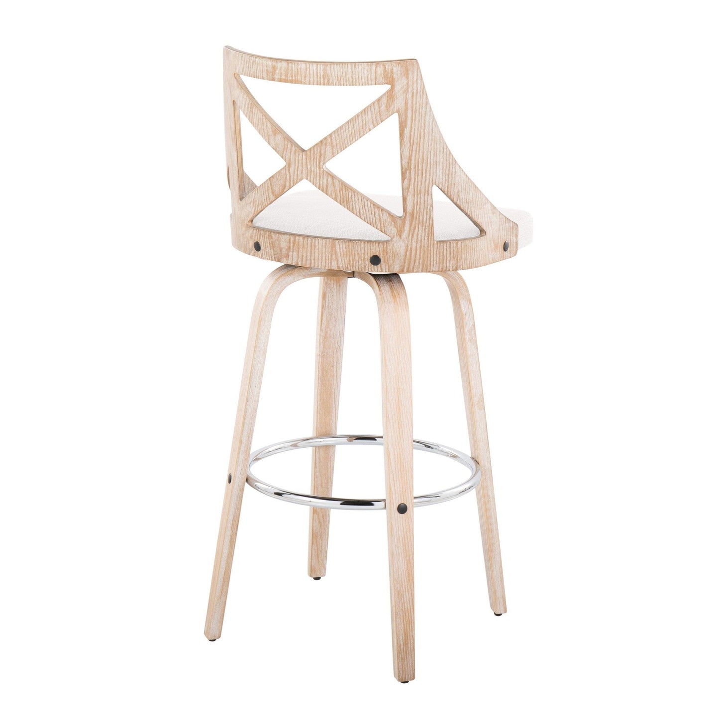 Majestic Office Furniture 30" Fixed-Height Barstool - Set of 2