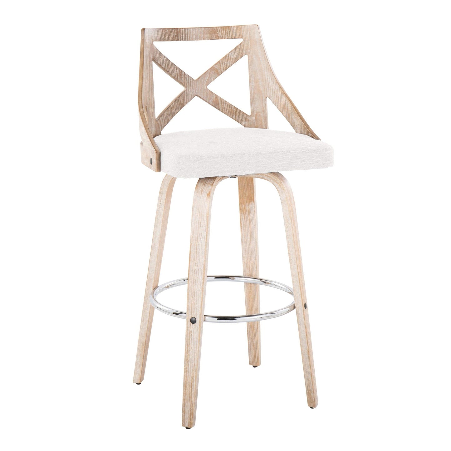 Majestic Office Furniture 30" Fixed-Height Barstool - Set of 2