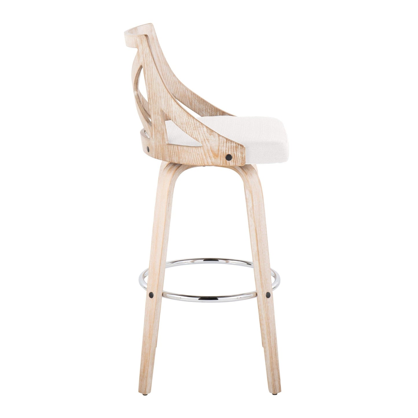 Majestic Office Furniture 30" Fixed-Height Barstool - Set of 2