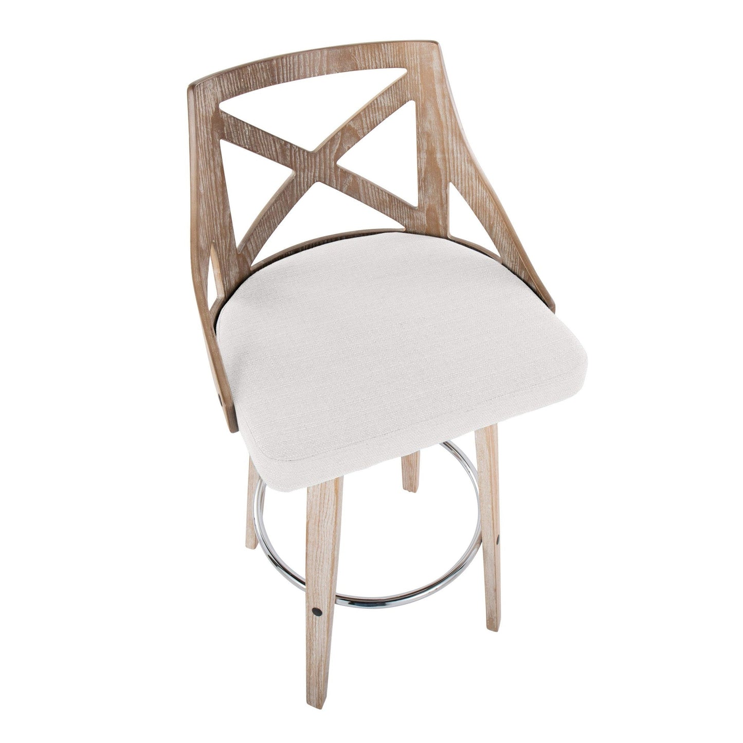 Majestic Office Furniture 30" Fixed-Height Barstool - Set of 2
