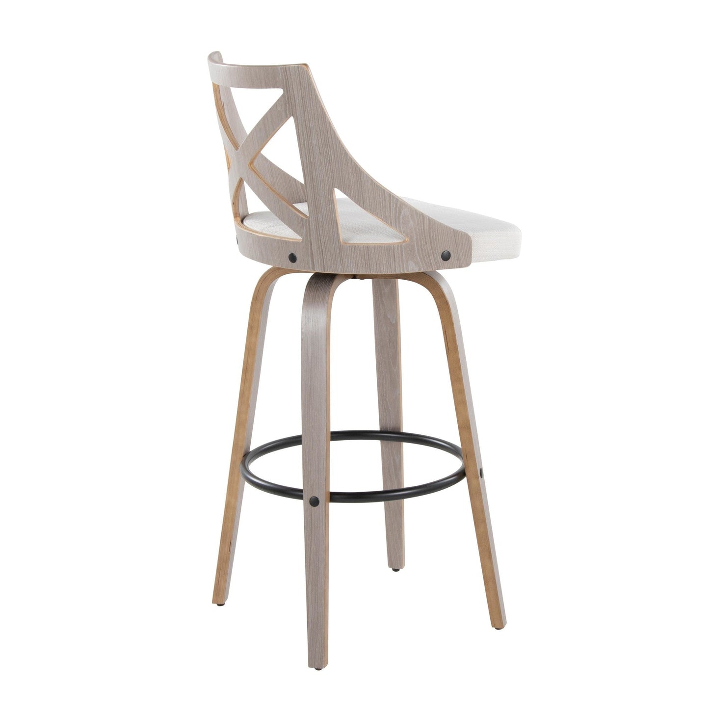 Majestic Office Furniture 30" Fixed-Height Barstool - Set of 2