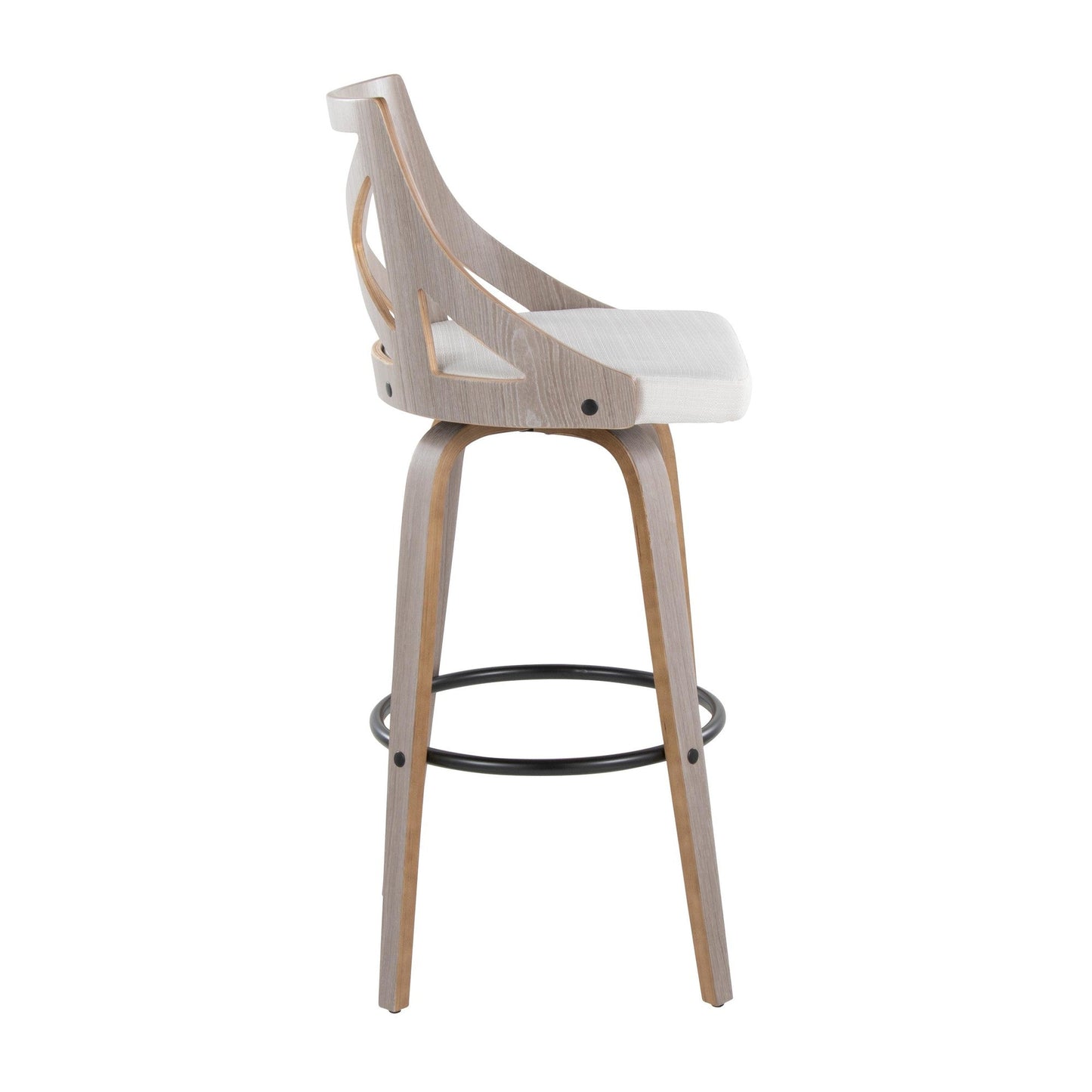 Majestic Office Furniture 30" Fixed-Height Barstool - Set of 2