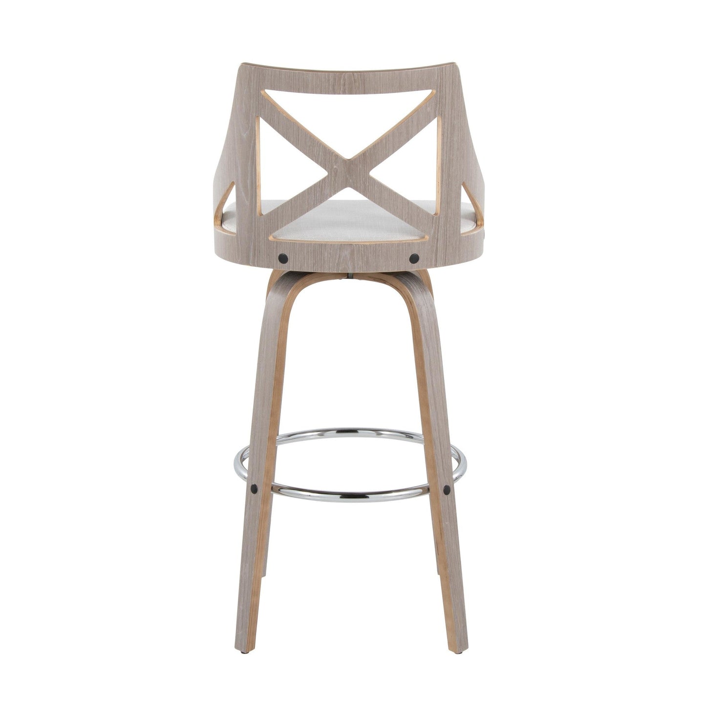Majestic Office Furniture 30" Fixed-Height Barstool - Set of 2