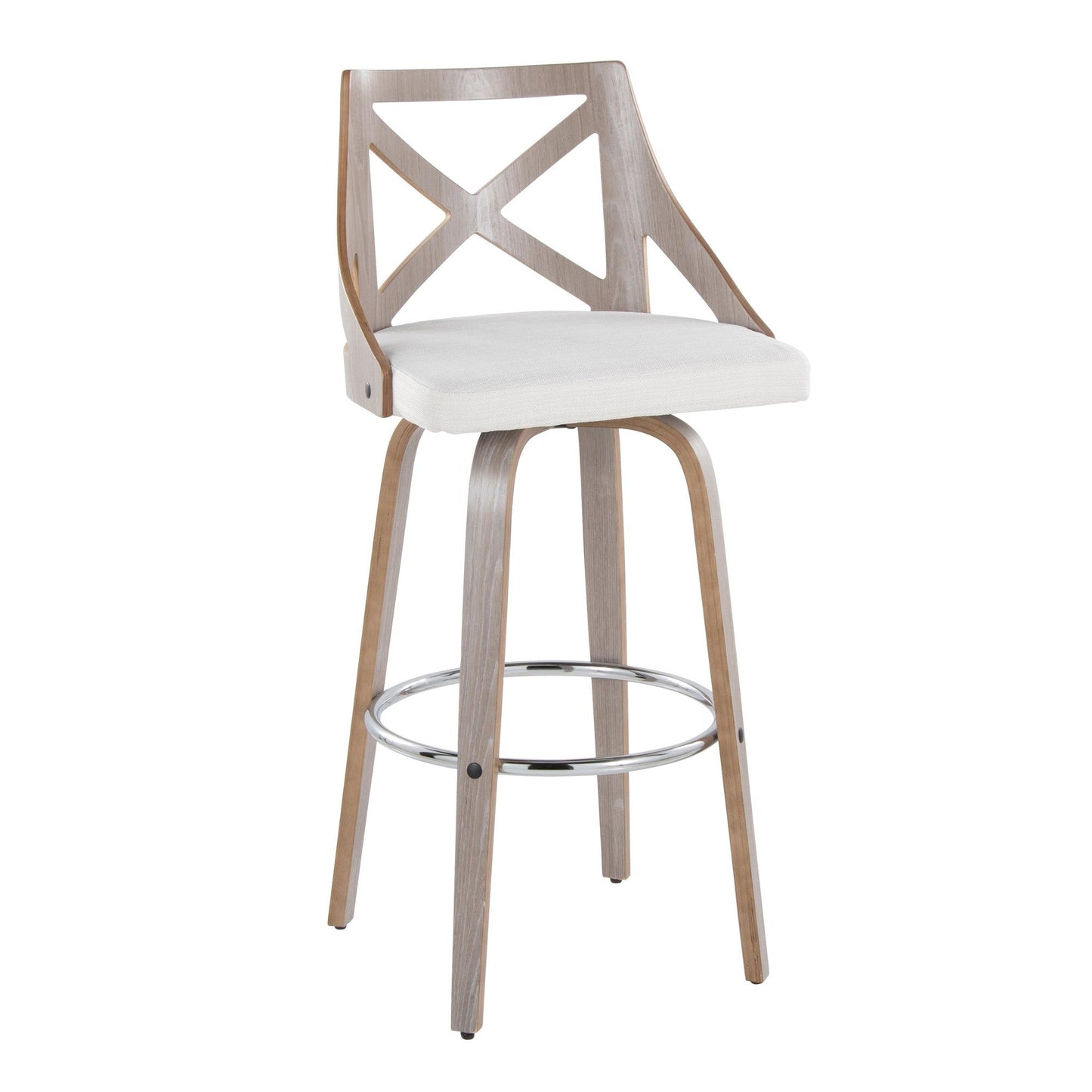 Majestic Office Furniture 30" Fixed-Height Barstool - Set of 2