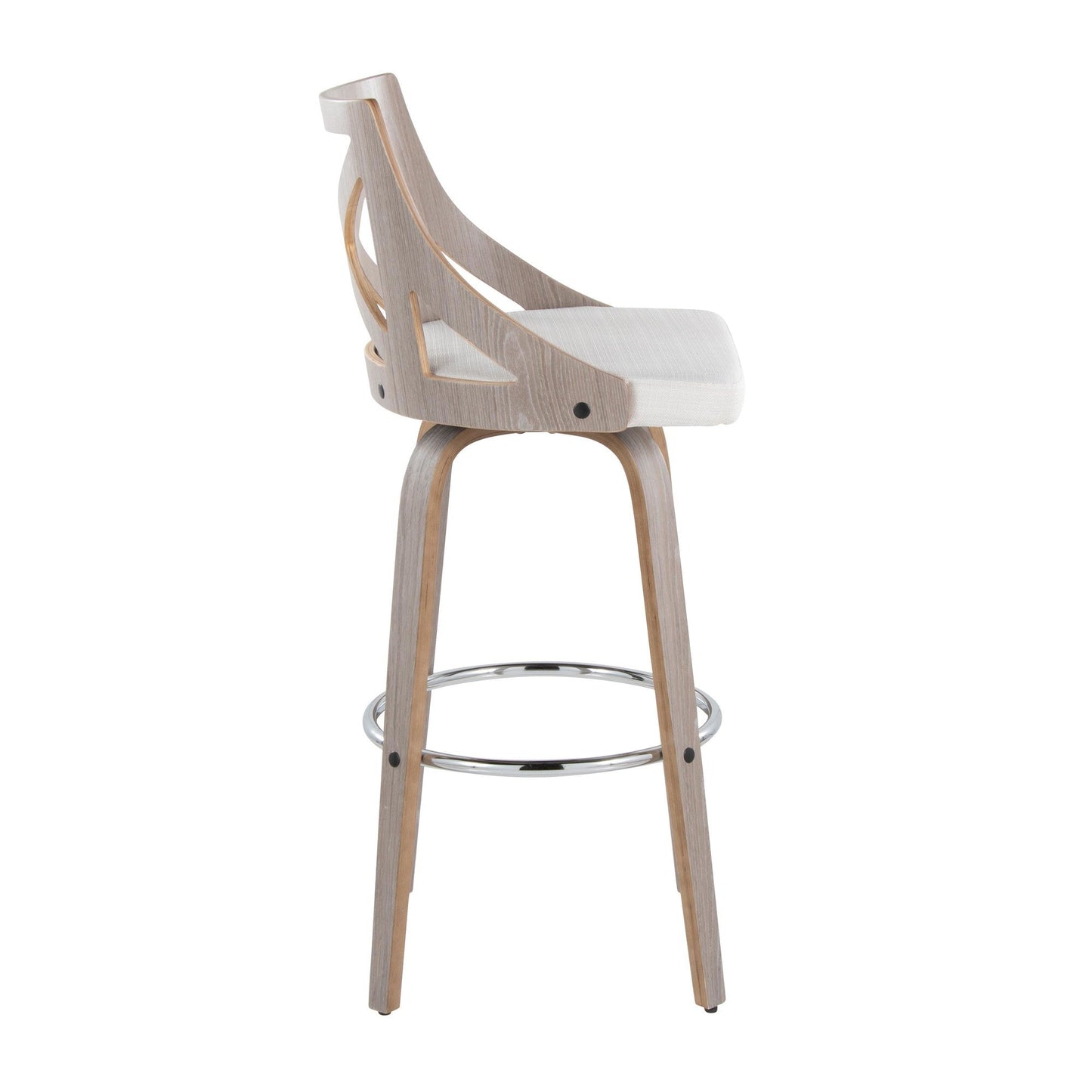 Majestic Office Furniture 30" Fixed-Height Barstool - Set of 2