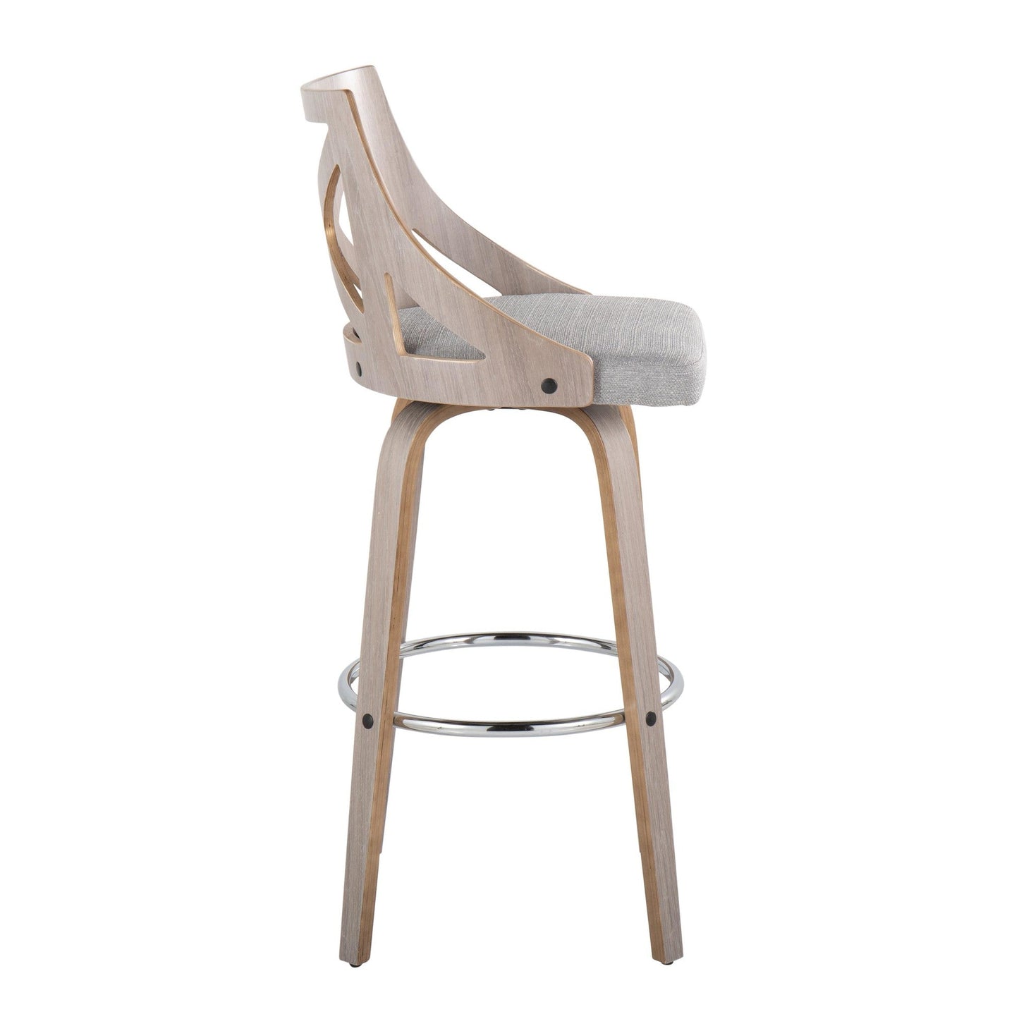 Majestic Office Furniture 30" Fixed-Height Barstool - Set of 2