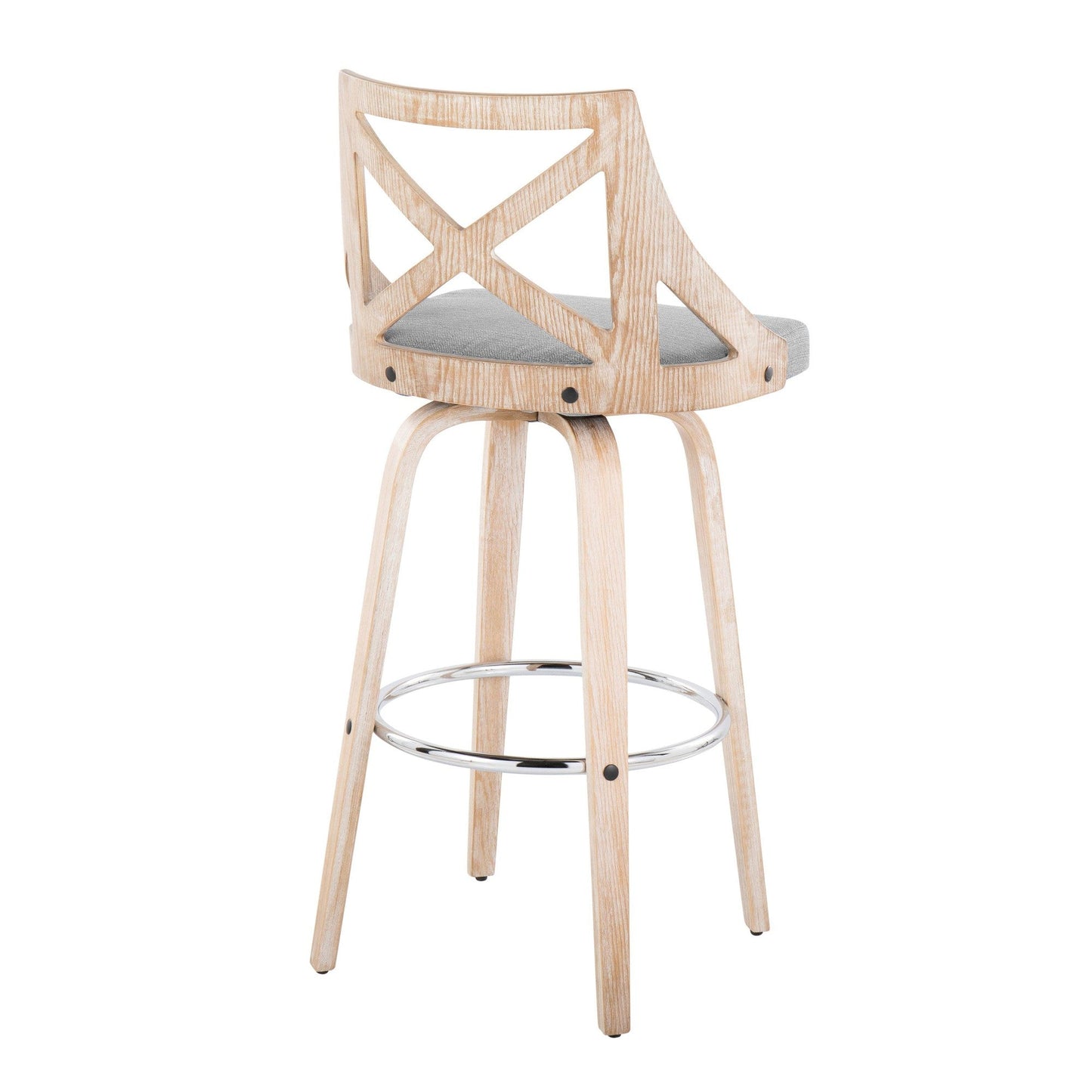 Majestic Office Furniture 30" Fixed-Height Barstool - Set of 2