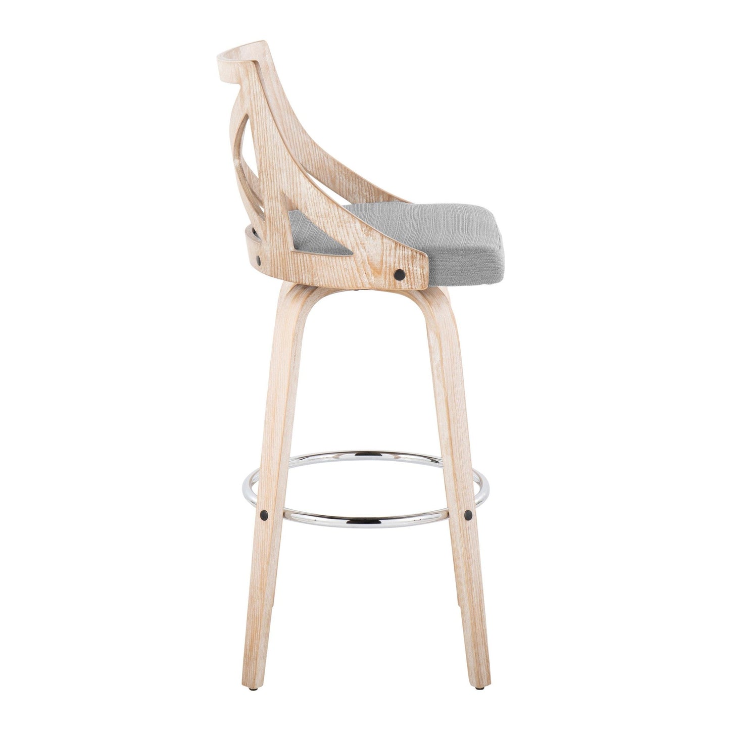 Majestic Office Furniture 30" Fixed-Height Barstool - Set of 2