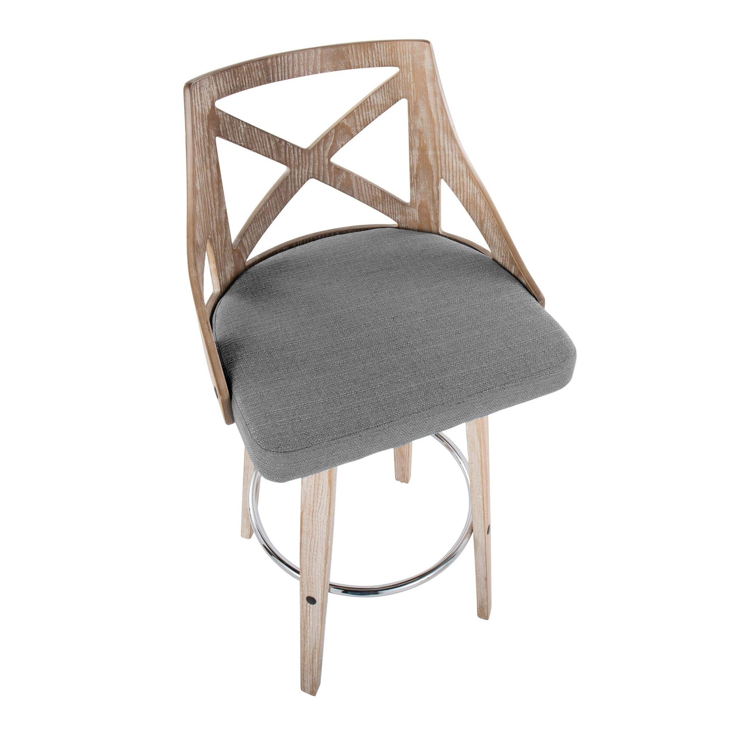 Majestic Office Furniture 30" Fixed-Height Barstool - Set of 2