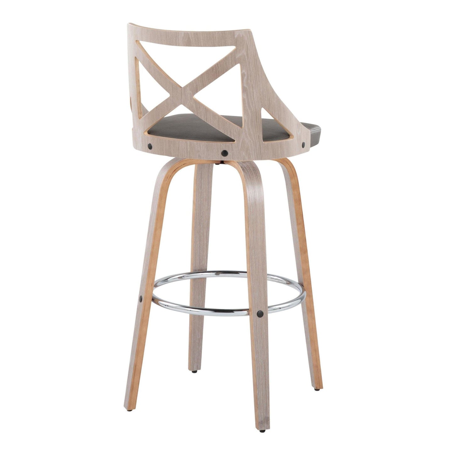 Majestic Office Furniture 30" Fixed-Height Barstool - Set of 2