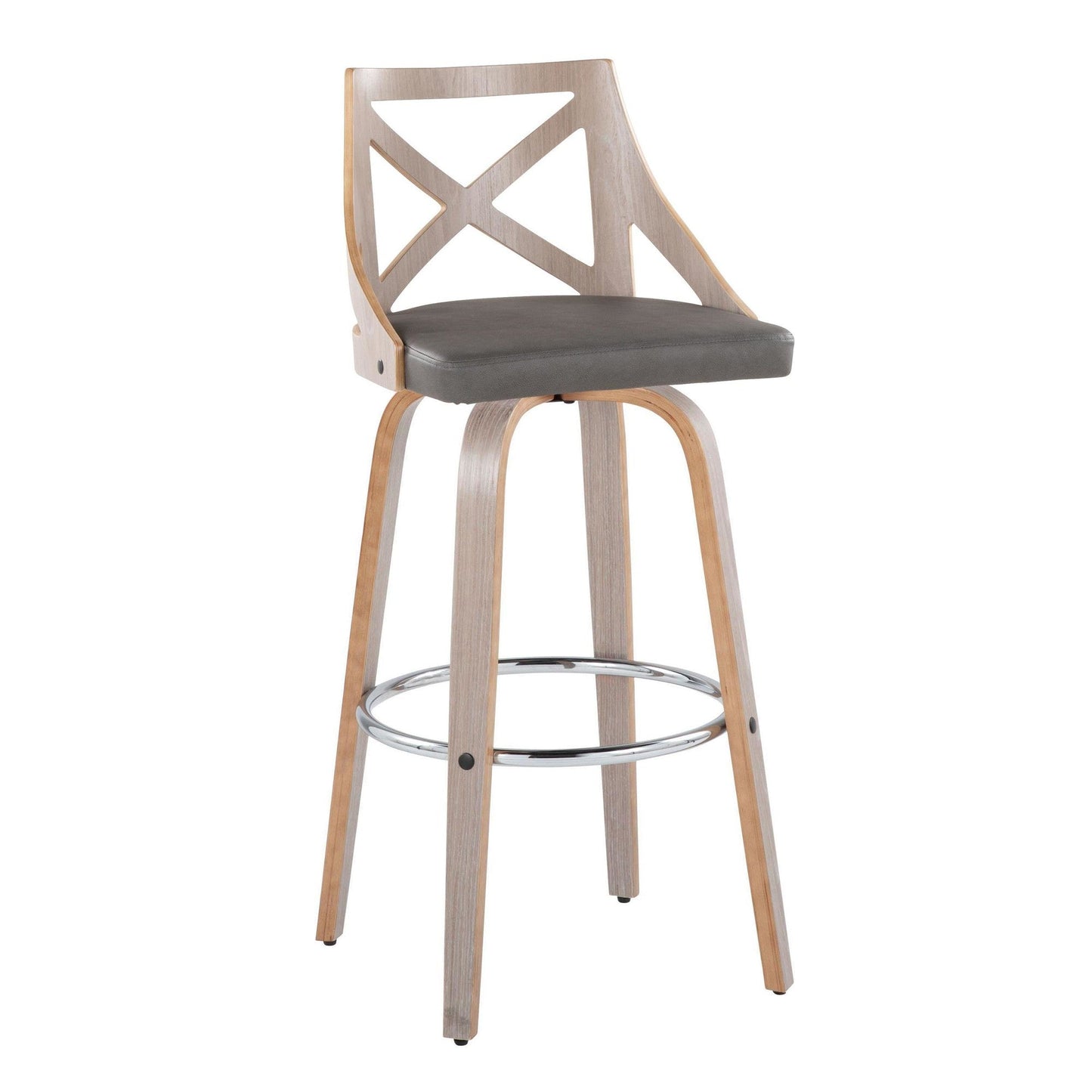 Majestic Office Furniture 30" Fixed-Height Barstool - Set of 2