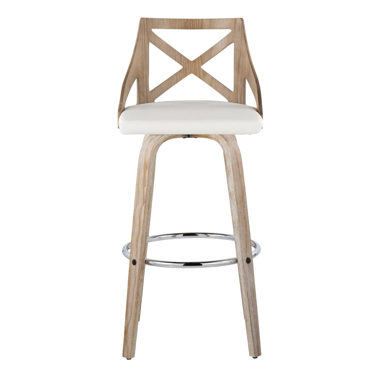 Majestic Office Furniture 30" Fixed-Height Barstool - Set of 2