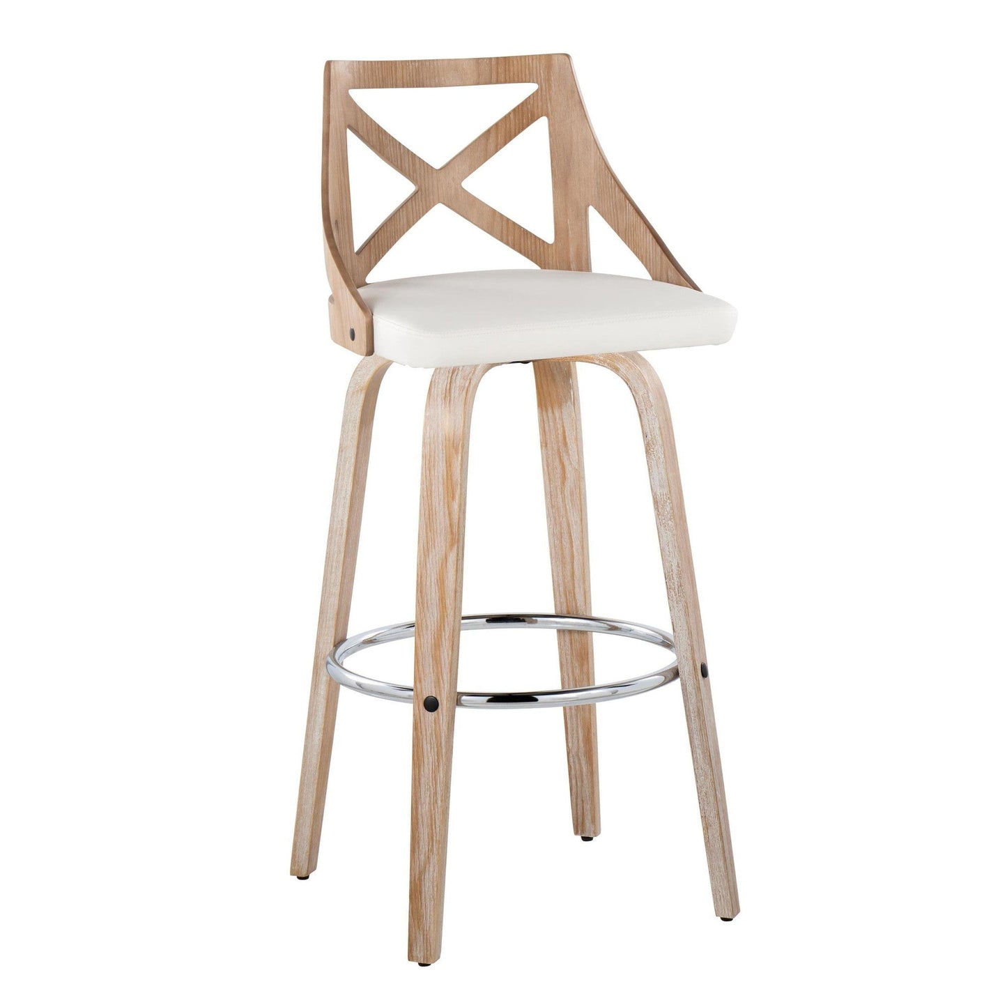 Majestic Office Furniture 30" Fixed-Height Barstool - Set of 2
