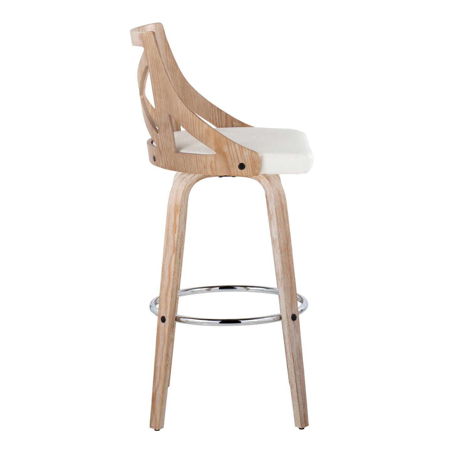 Majestic Office Furniture 30" Fixed-Height Barstool - Set of 2