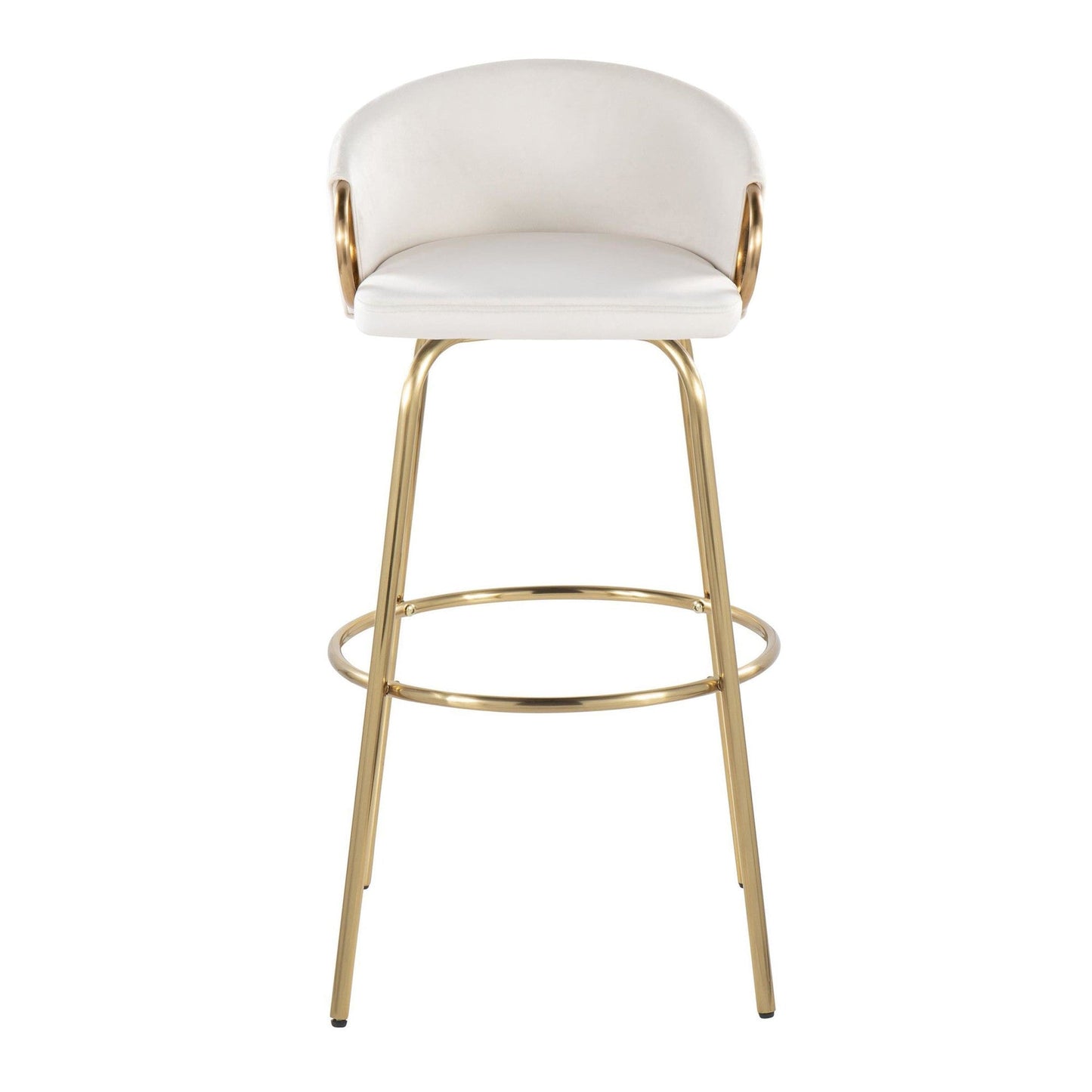 Majestic Office Furniture 30" Fixed-Height Barstool - Set of 2
