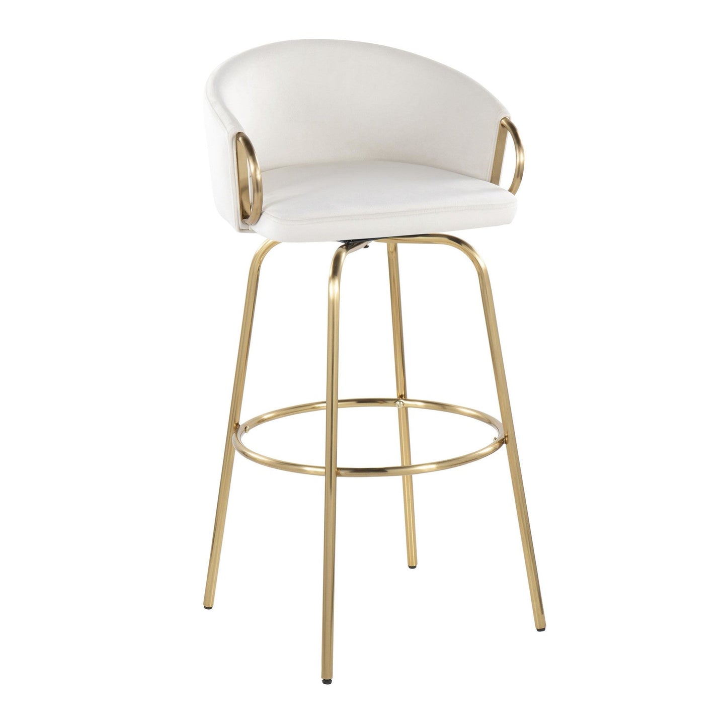 Majestic Office Furniture 30" Fixed-Height Barstool - Set of 2