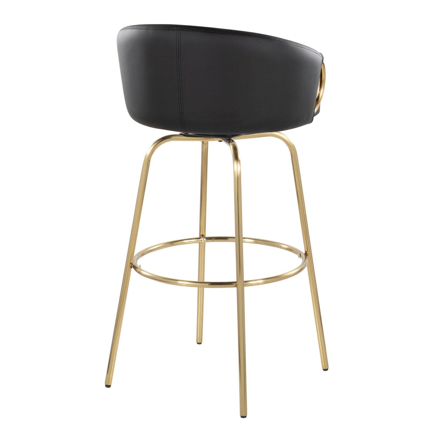 Majestic Office Furniture 30" Fixed-Height Barstool - Set of 2