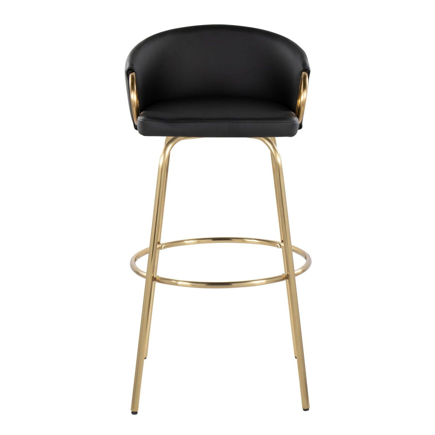 Majestic Office Furniture 30" Fixed-Height Barstool - Set of 2