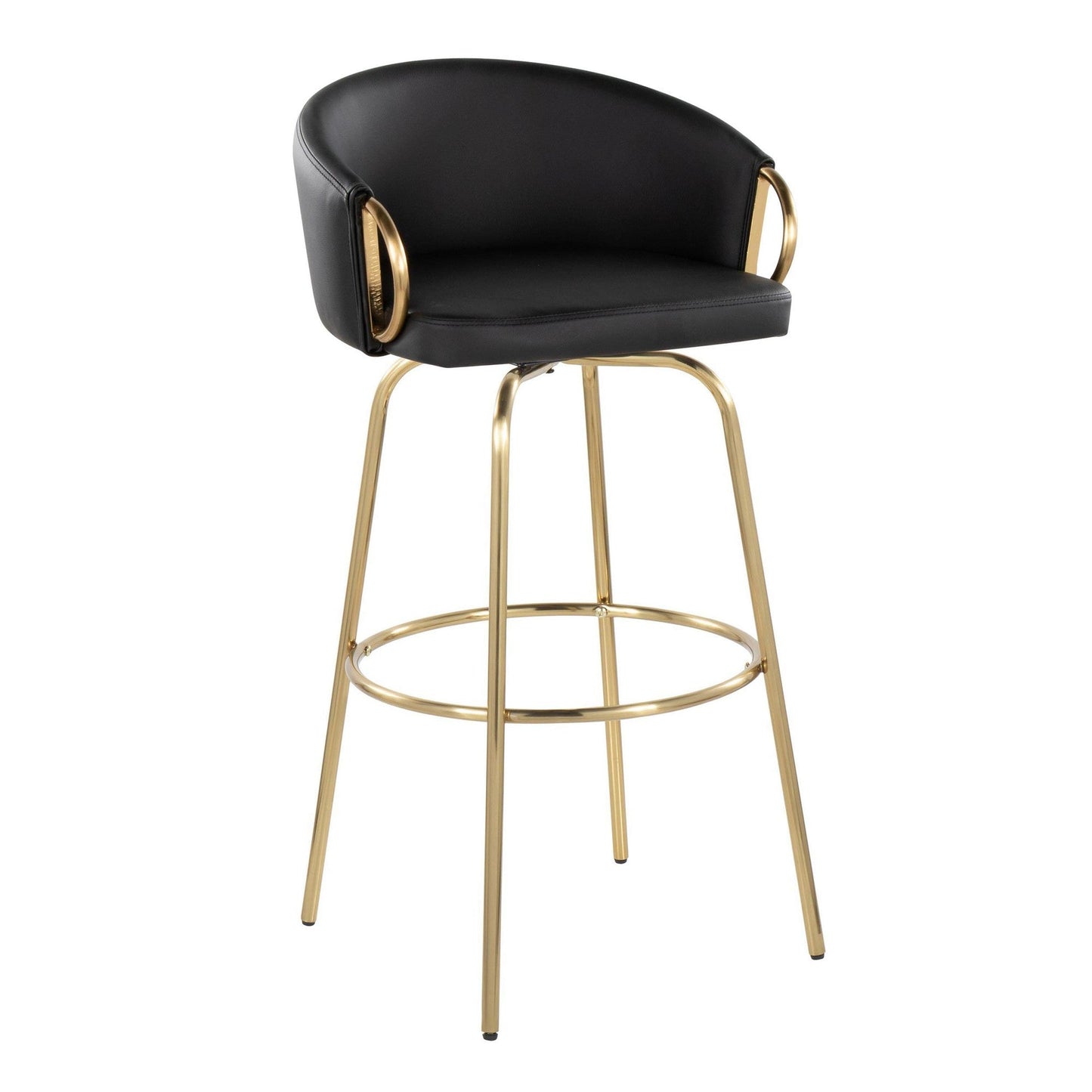 Majestic Office Furniture 30" Fixed-Height Barstool - Set of 2