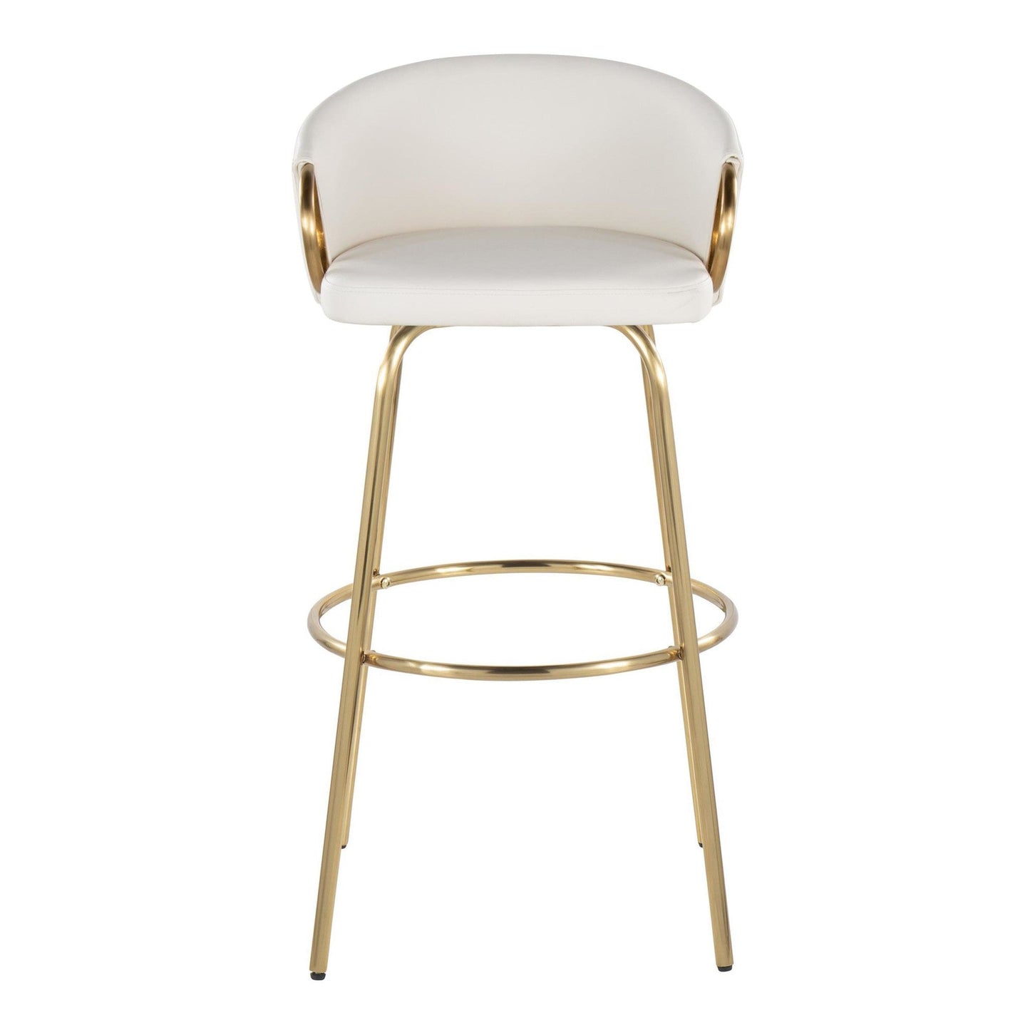 Majestic Office Furniture 30" Fixed-Height Barstool - Set of 2
