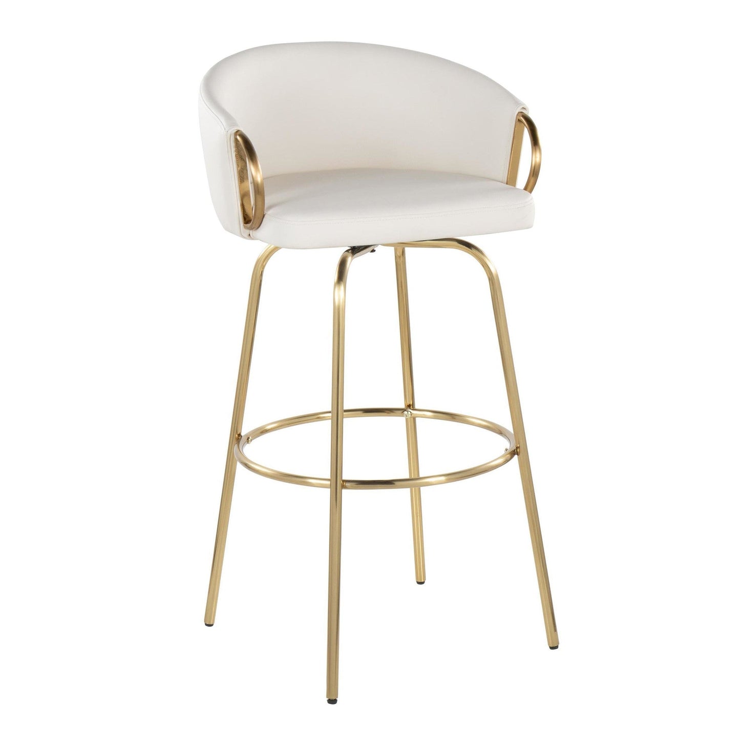 Majestic Office Furniture 30" Fixed-Height Barstool - Set of 2