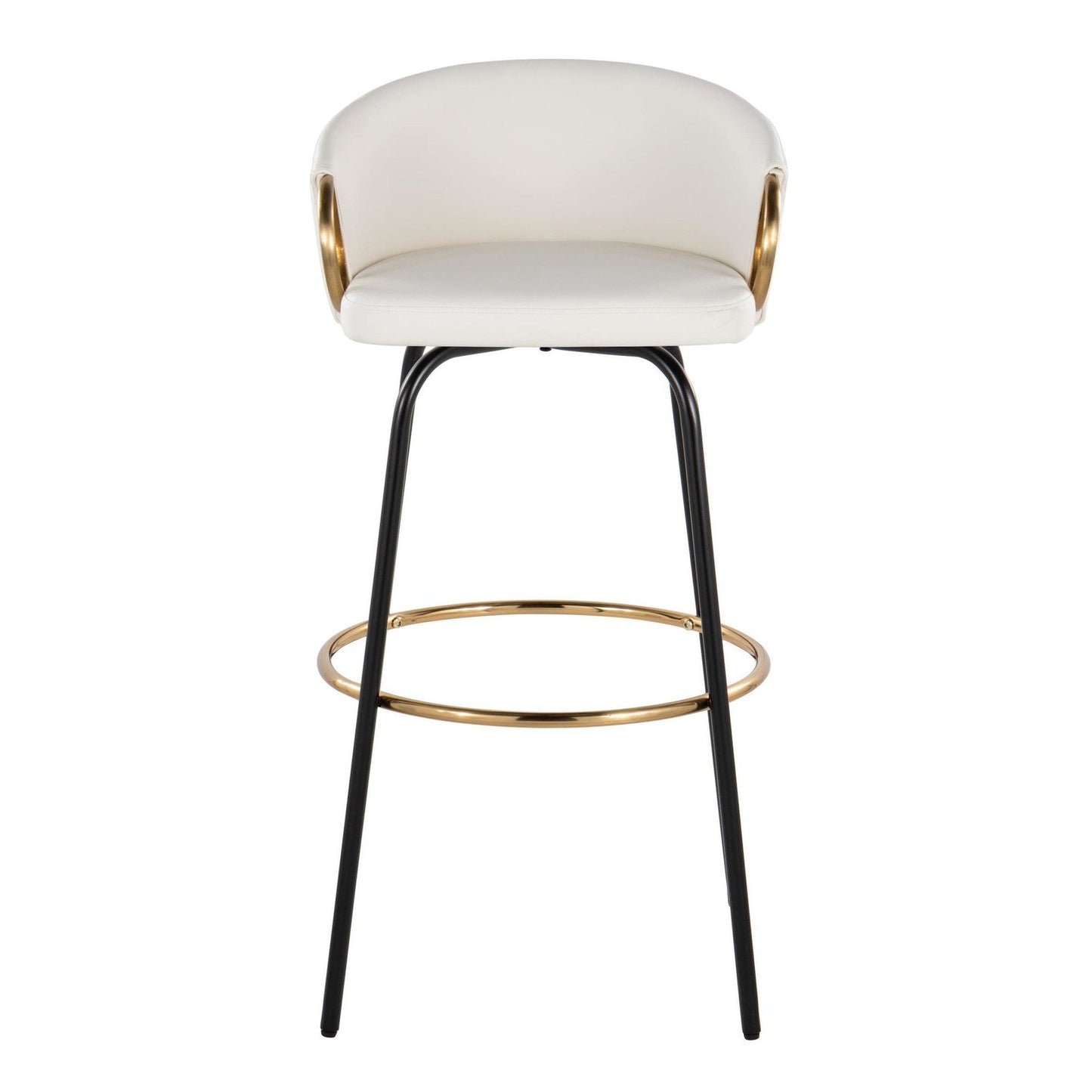 Majestic Office Furniture 30" Fixed-Height Barstool - Set of 2
