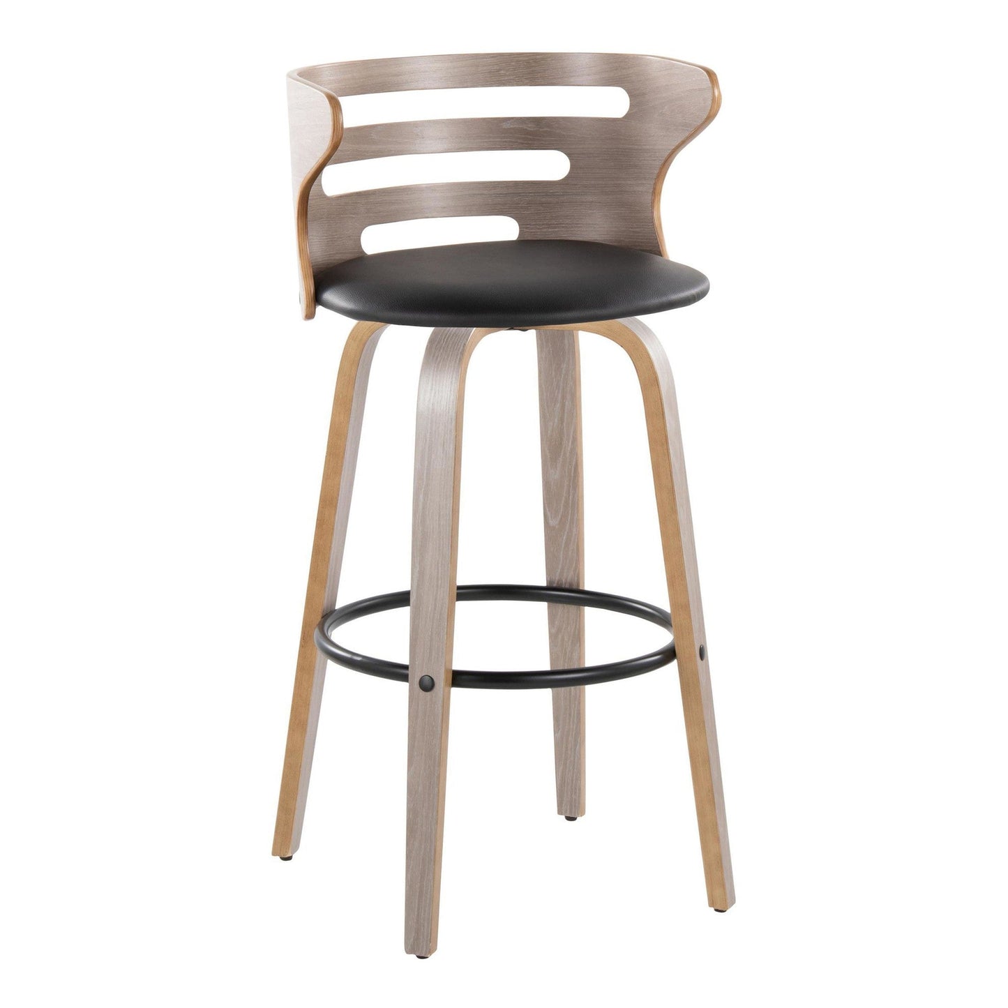 Majestic Office Furniture 30" Fixed-Height Barstool - Set of 2